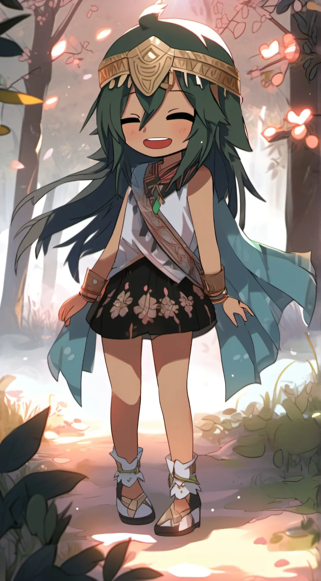 ai character: Eva background