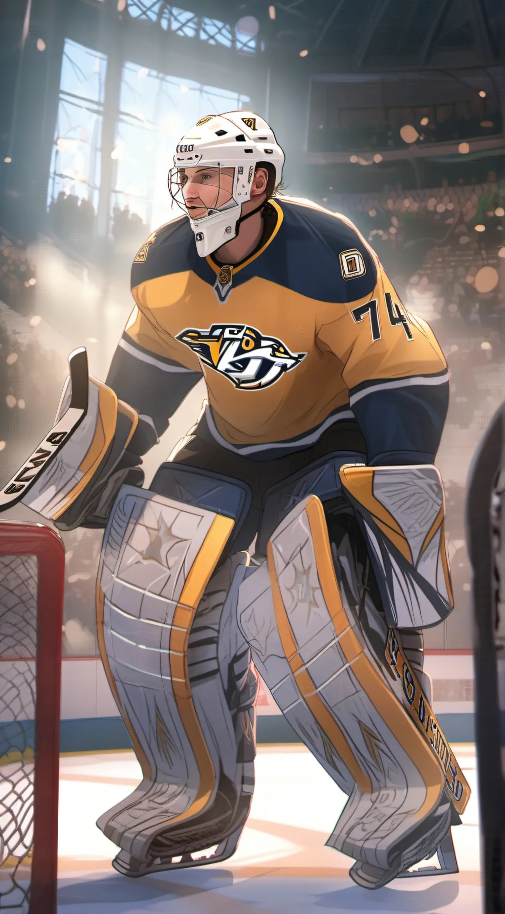 ai character: Juuse Saros background