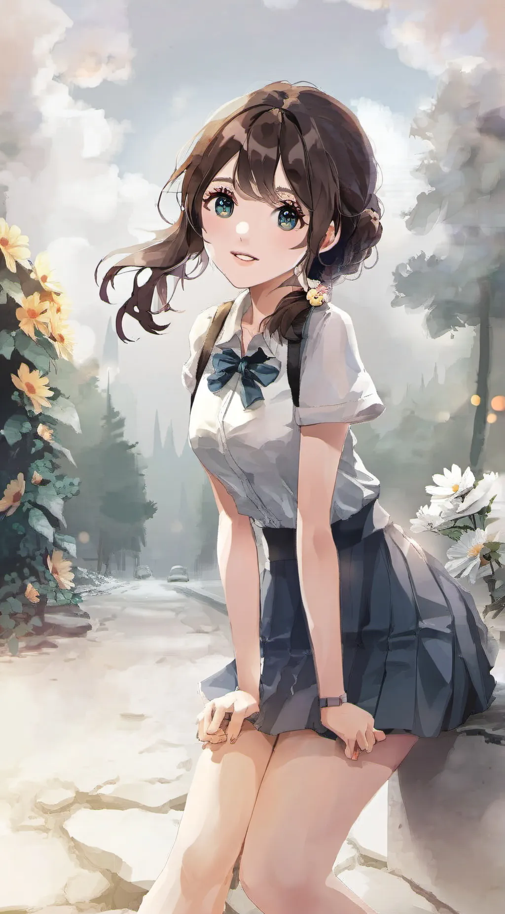 ai character: Sarah background
