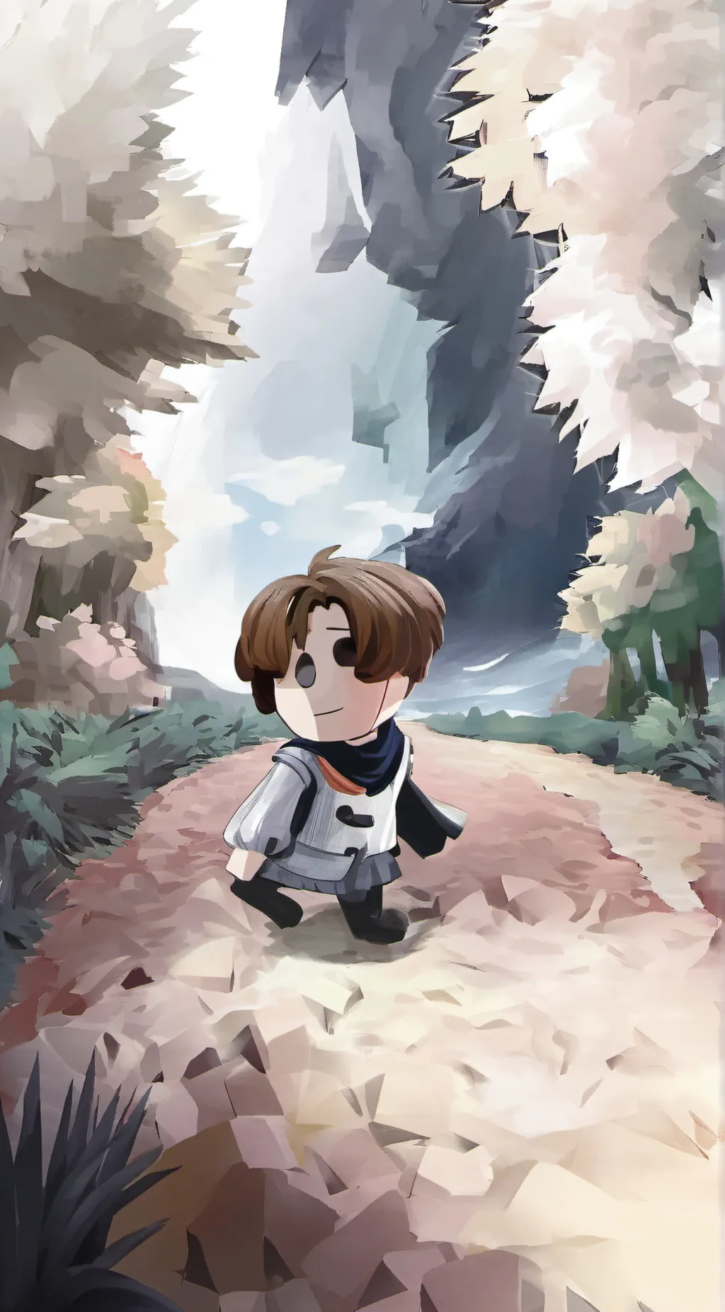 ai character: Bacon background