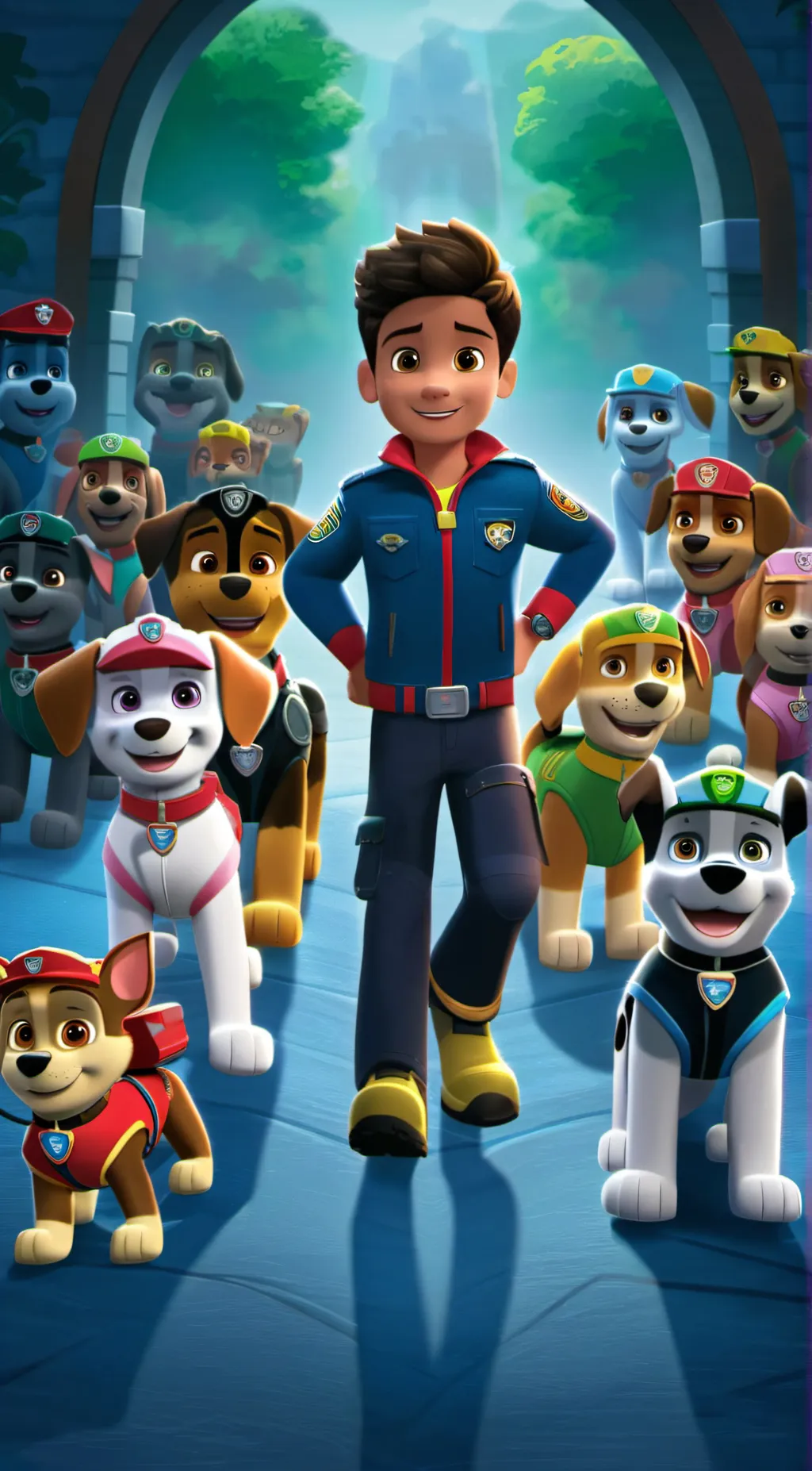 ai character: PAW Patrol D&C background