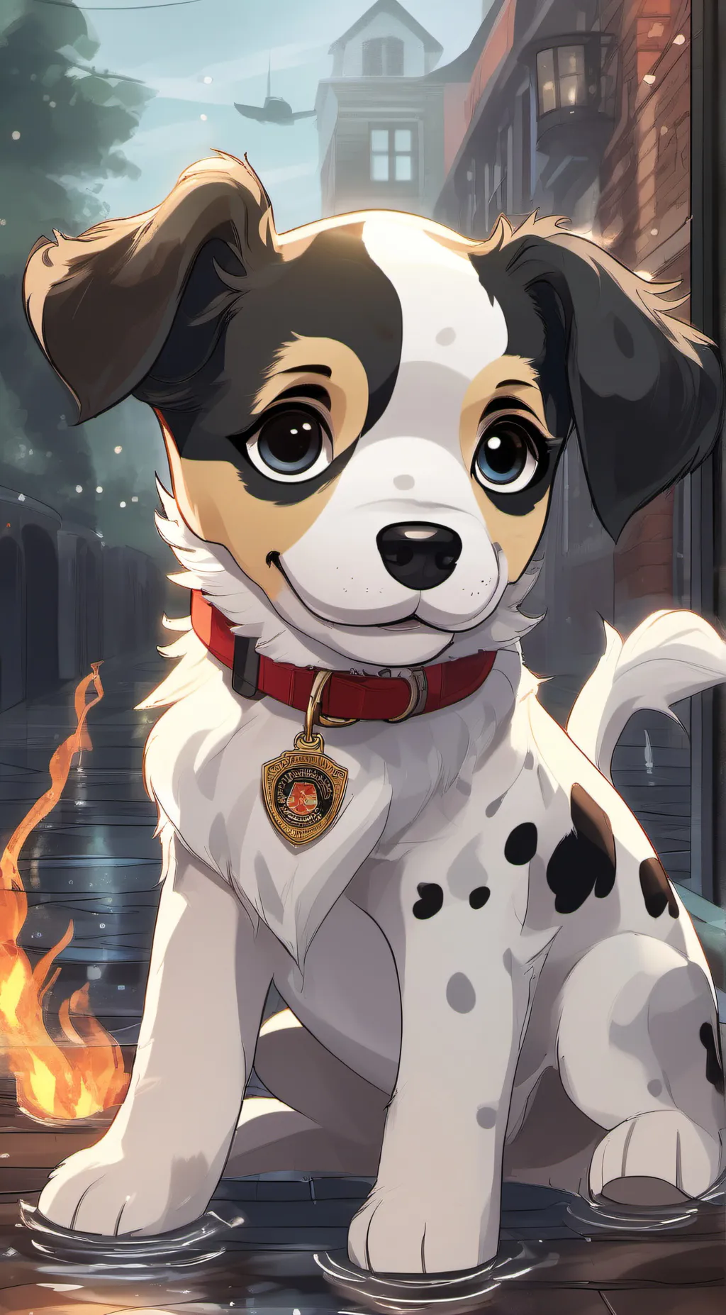 ai character: marshall background