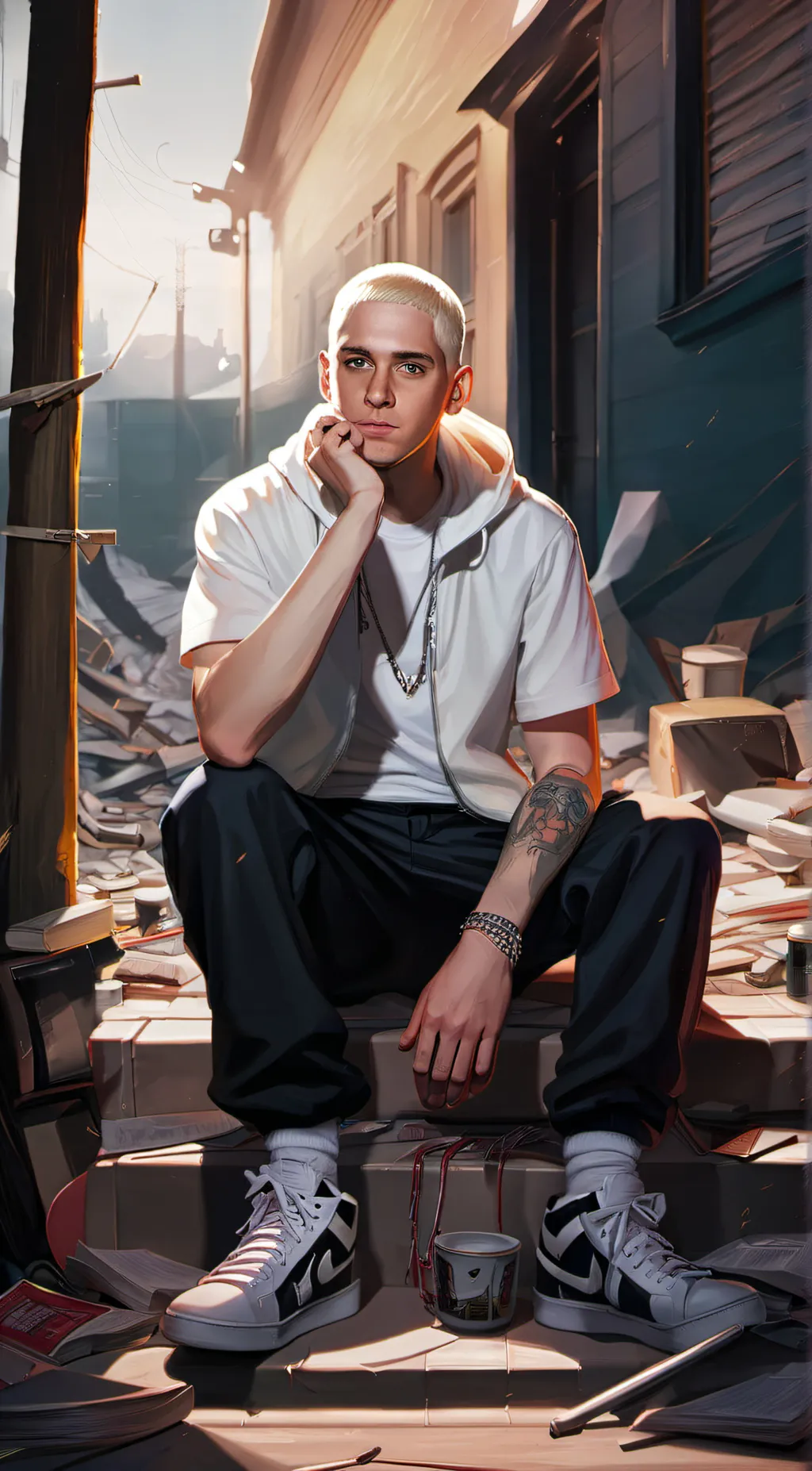 ai character: marshall mathers background