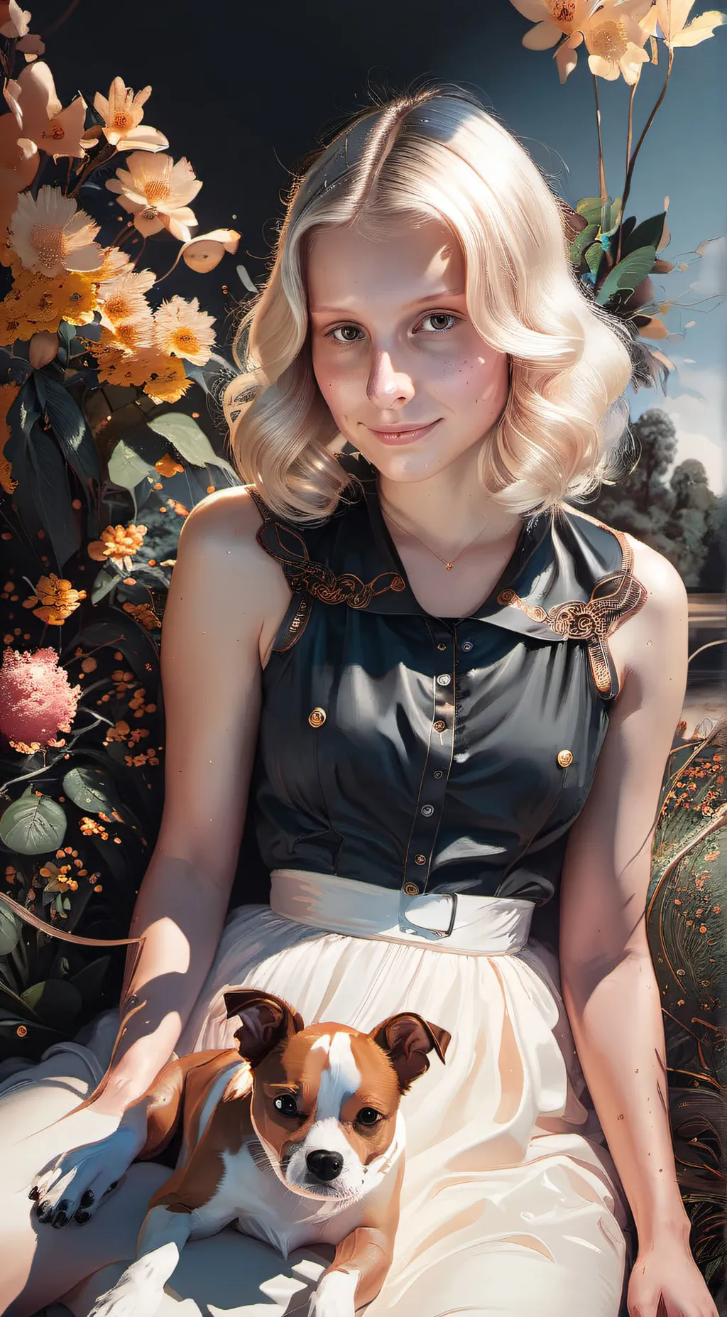 ai character: Harlow background