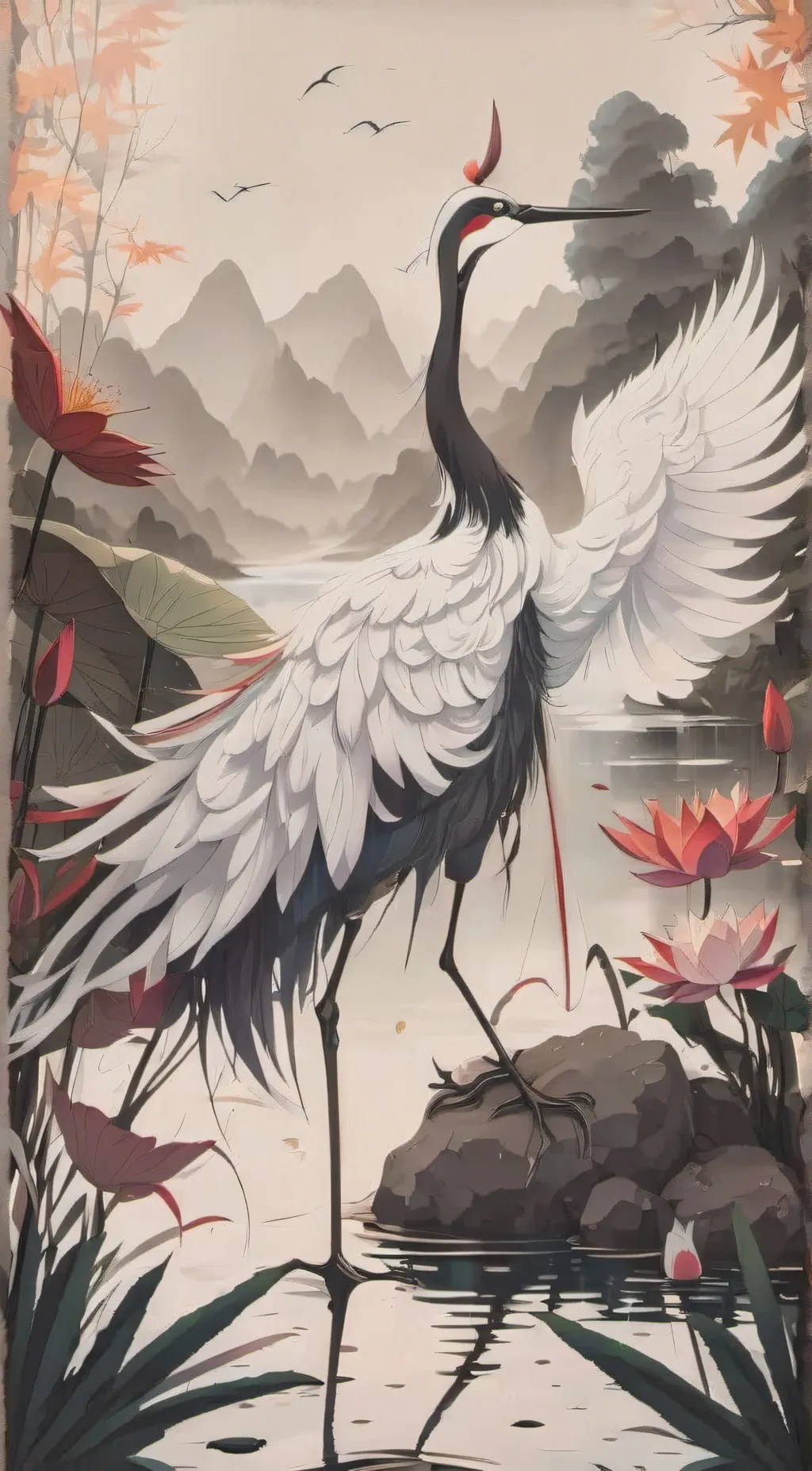 ai character: anime fight background