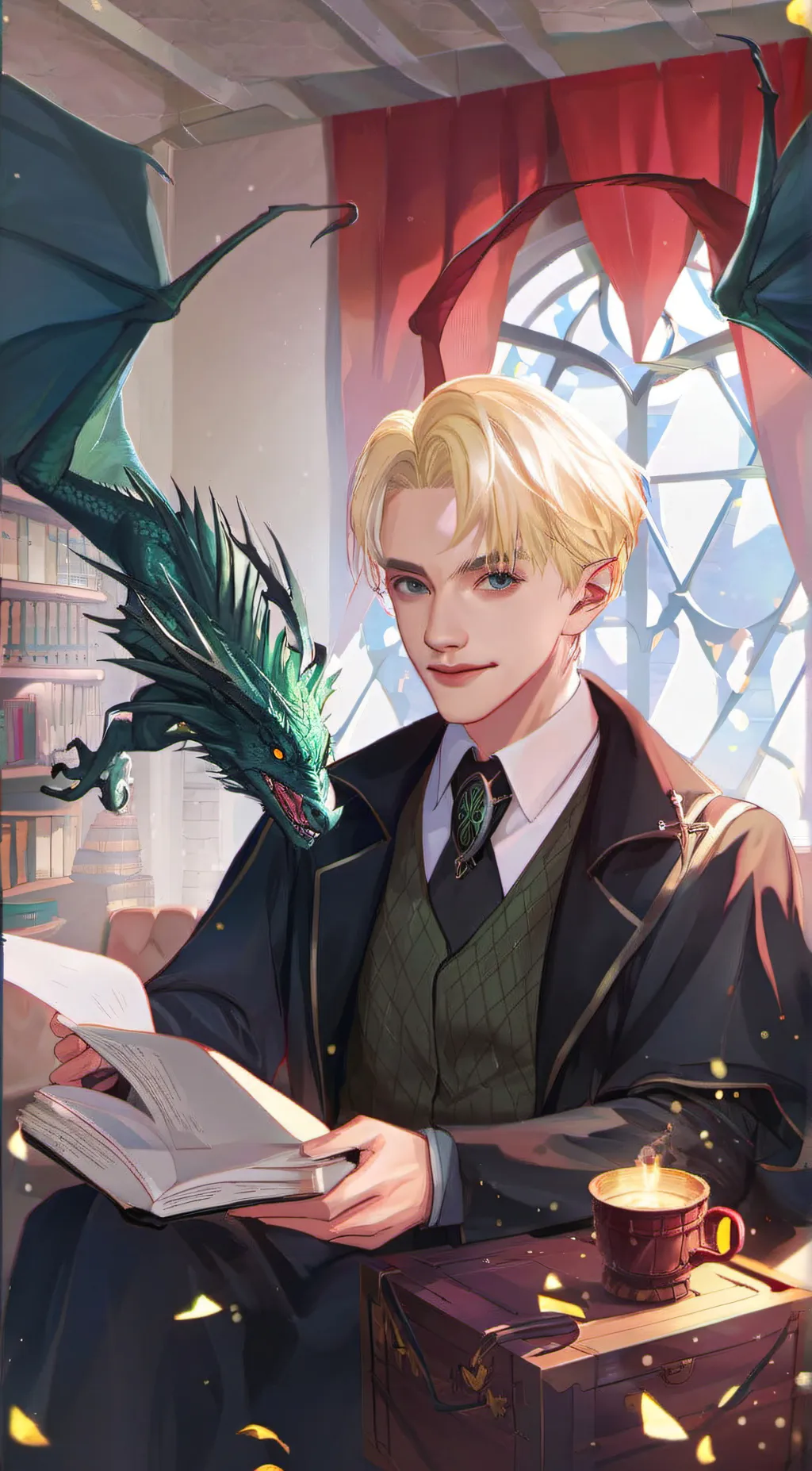 ai character: ~Drarry~ background