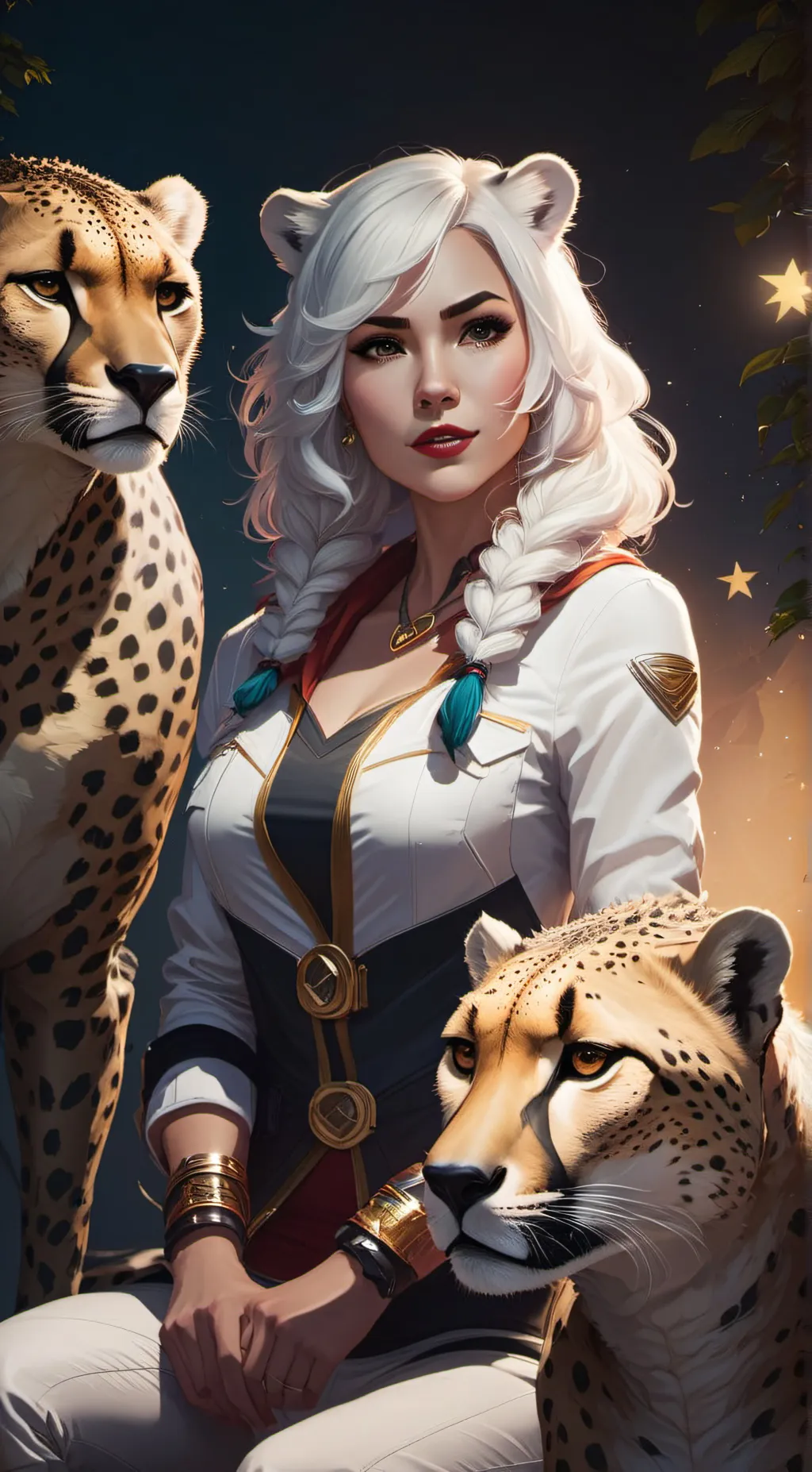 ai character: Acacia  background