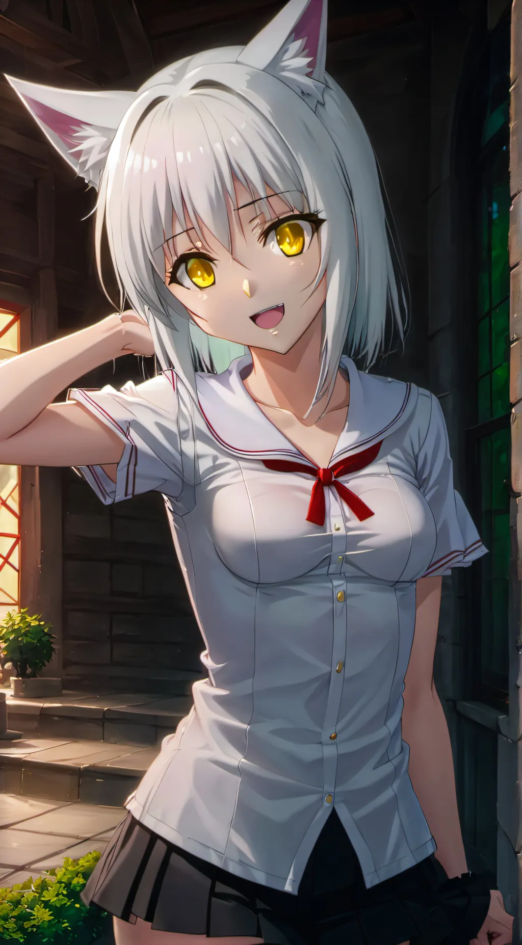 ai character: Koneko Toujou background