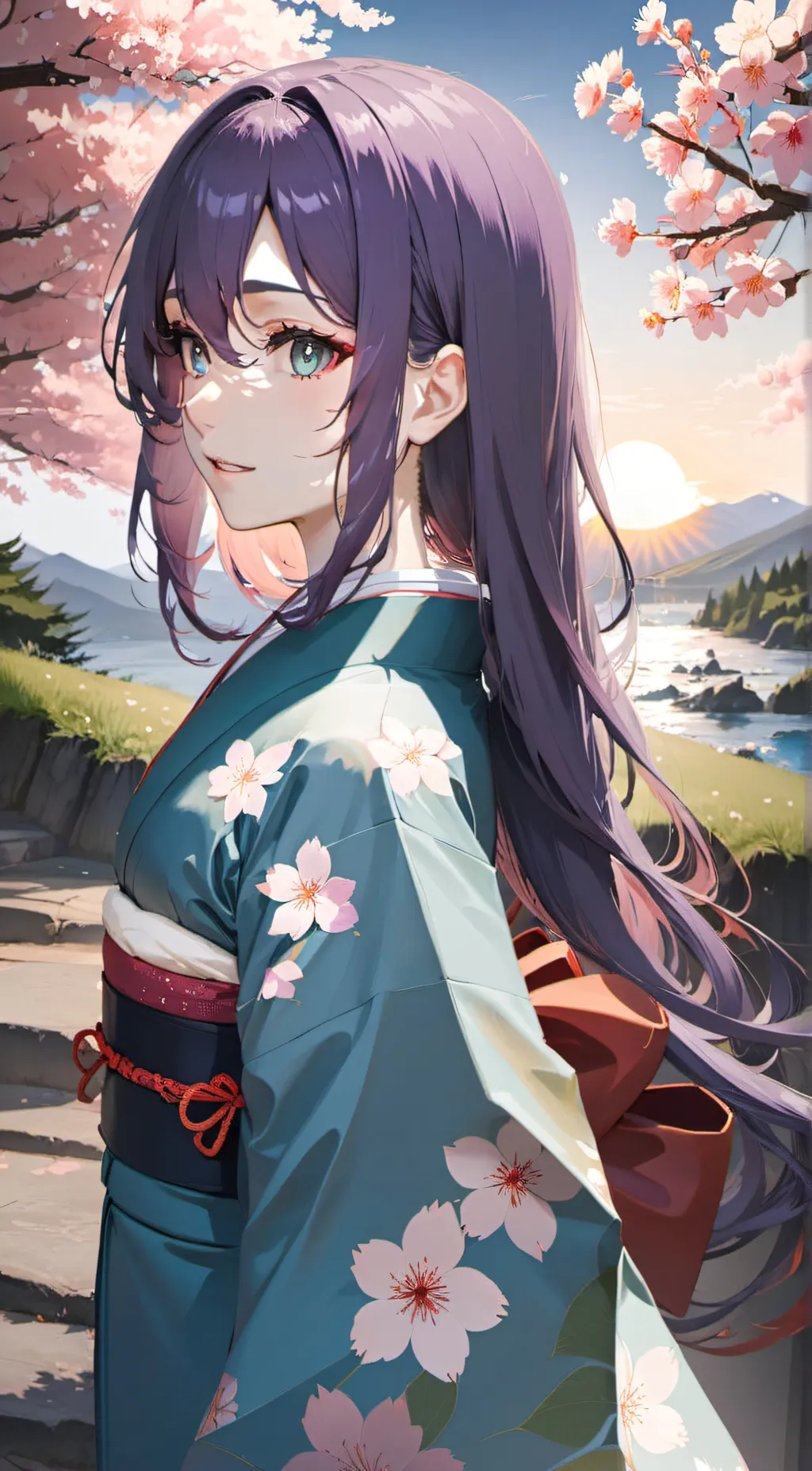 ai character: ꧁💜𝓜𝓪𝓸💜꧂ background