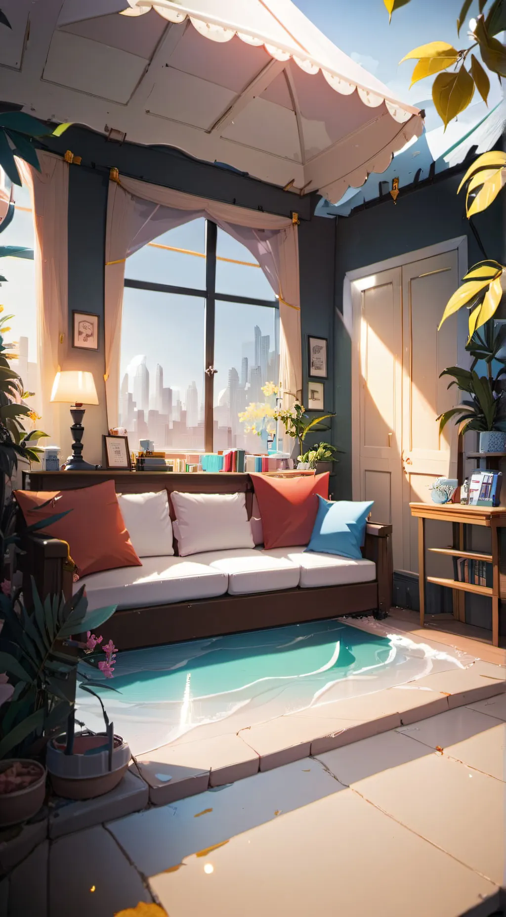 ai character: bruh background