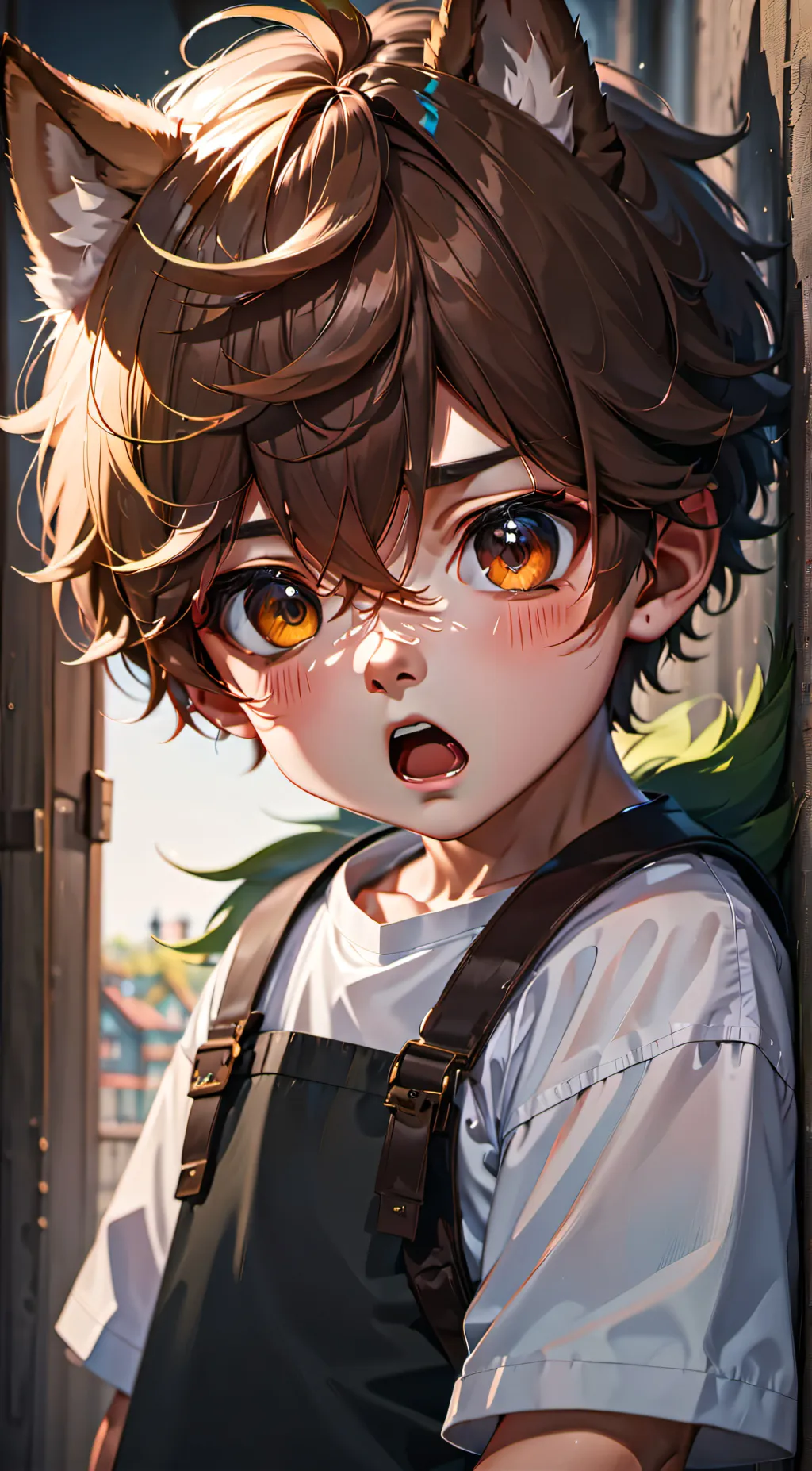 ai character: noah background