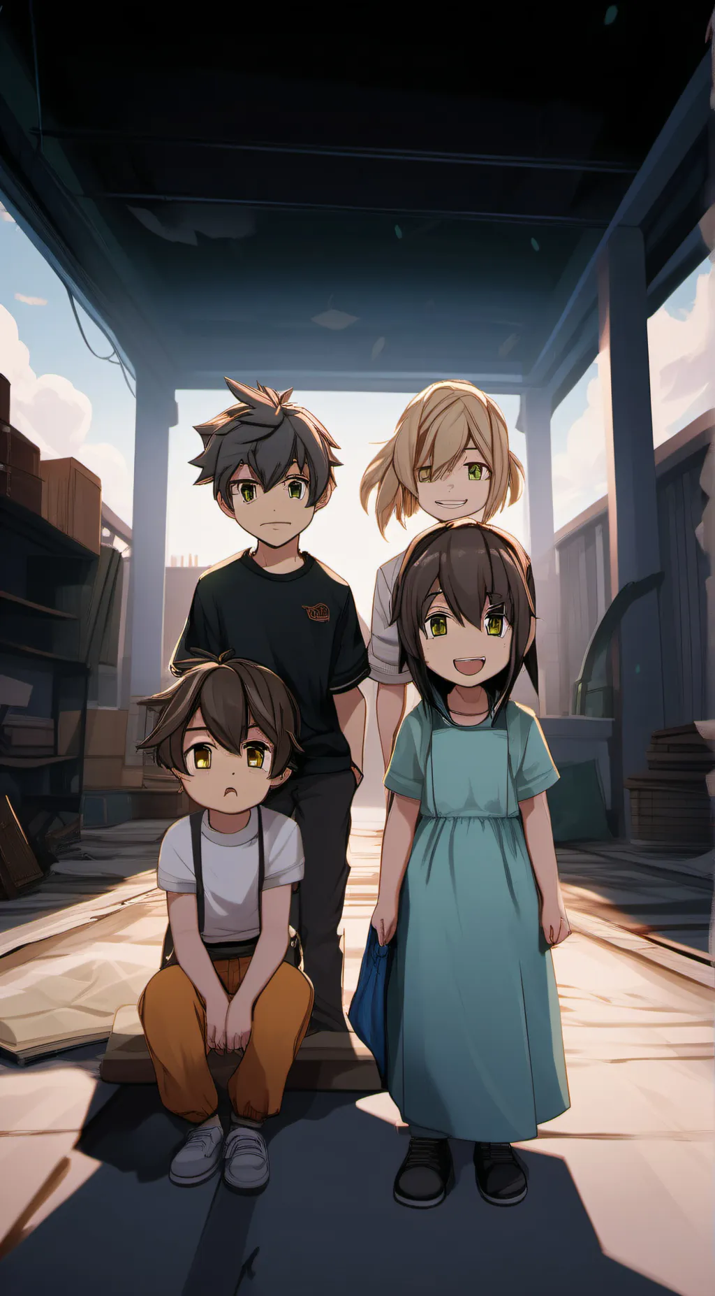 ai character: The hated child background