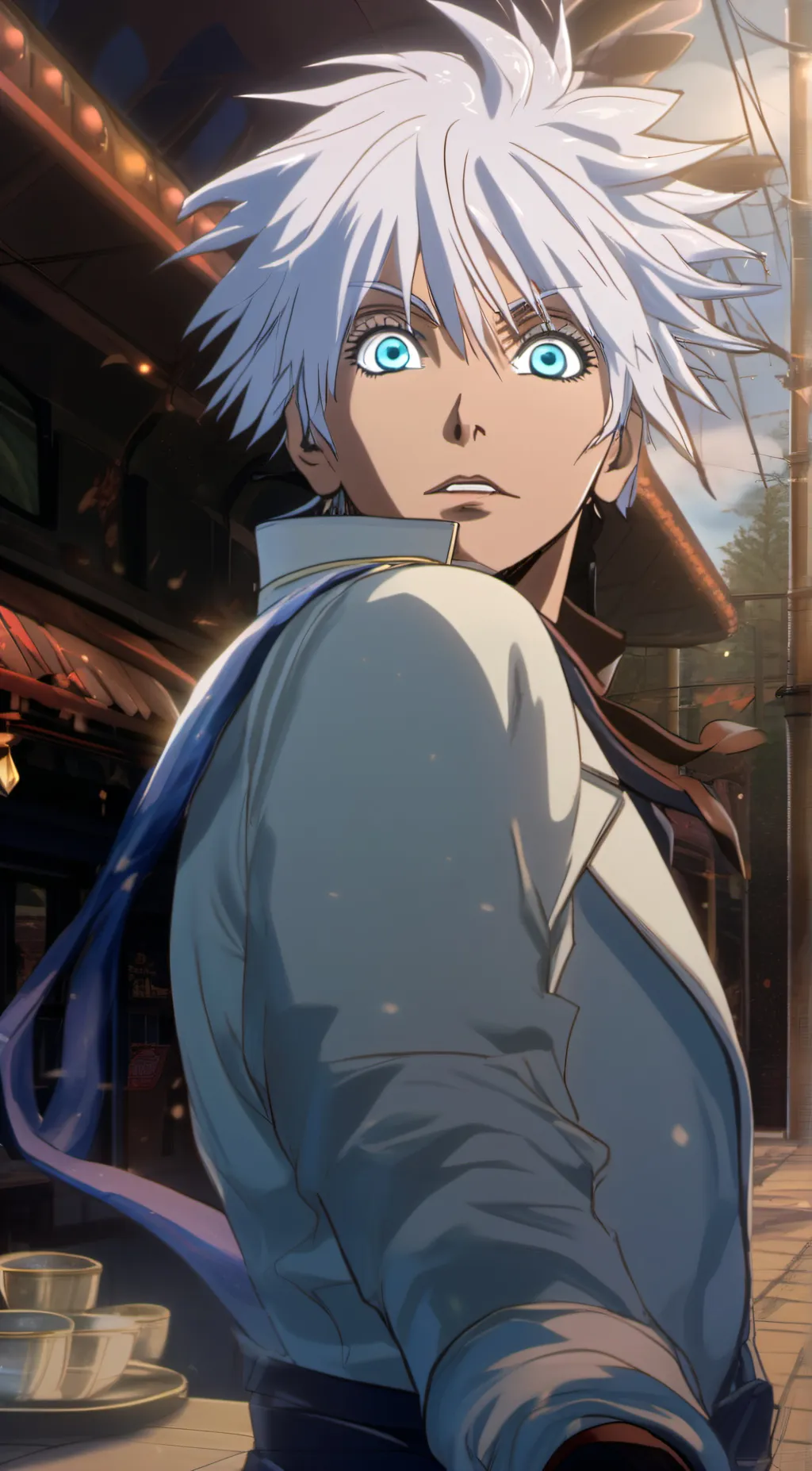 ai character: Gojo background