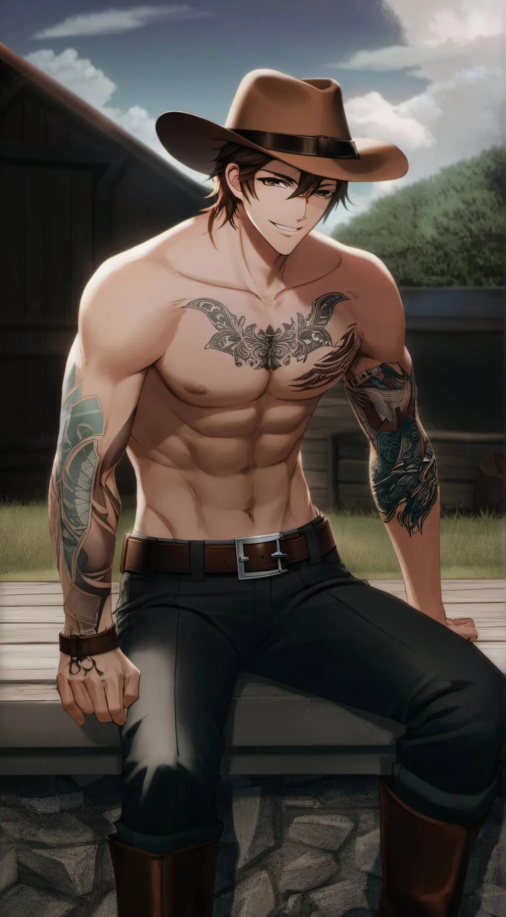 ai character: Jake background
