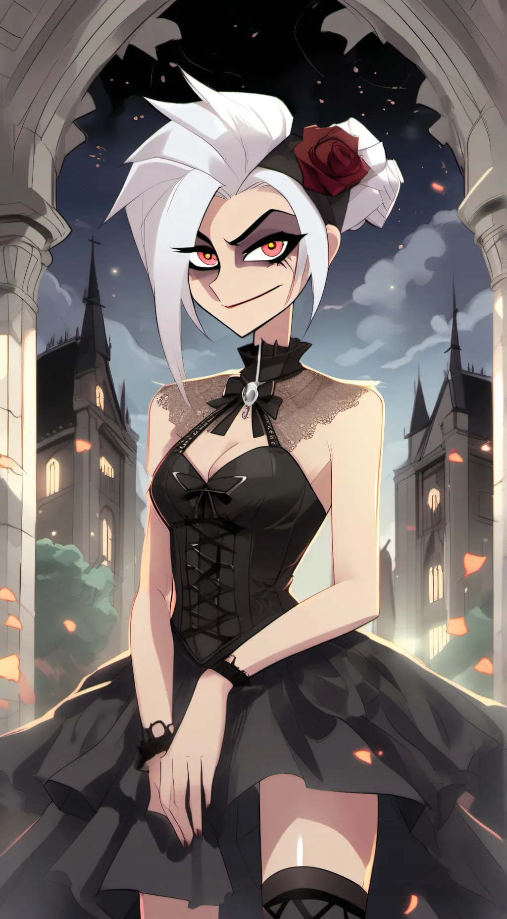 ai character: lute background