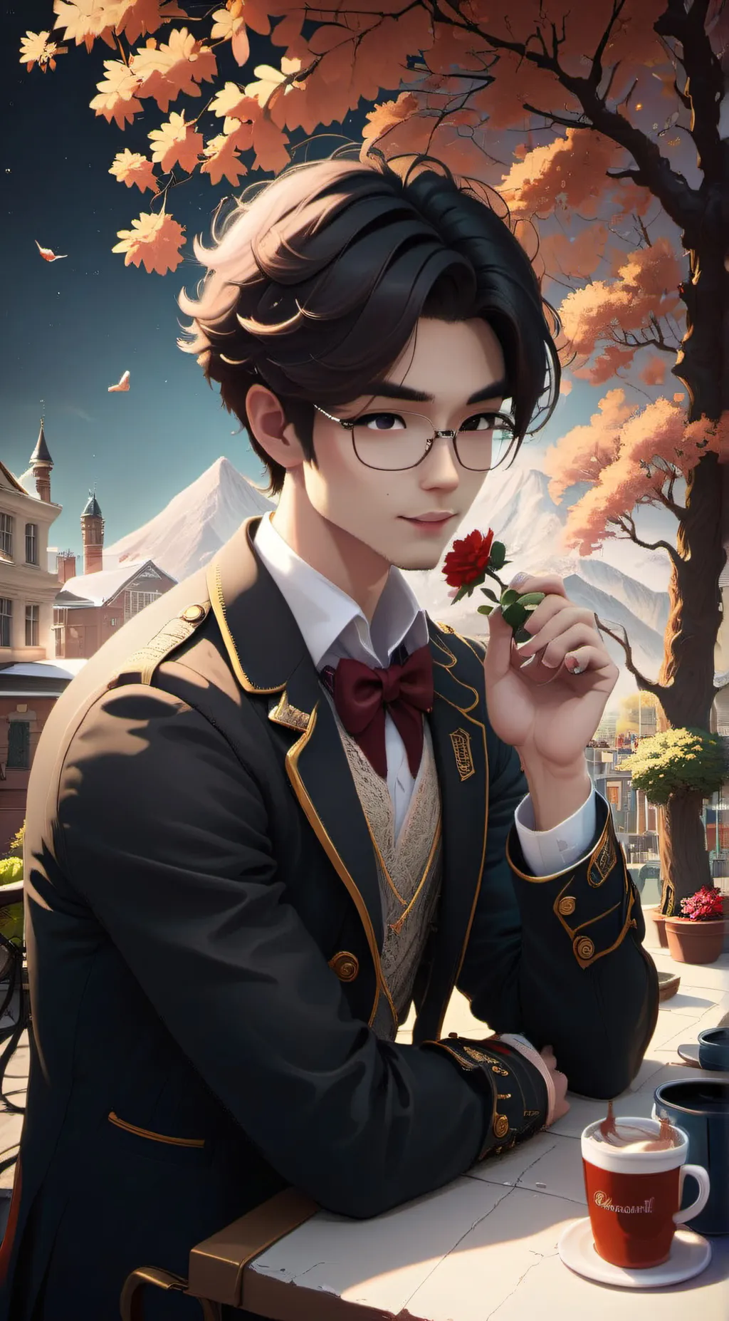 ai character: Adam background