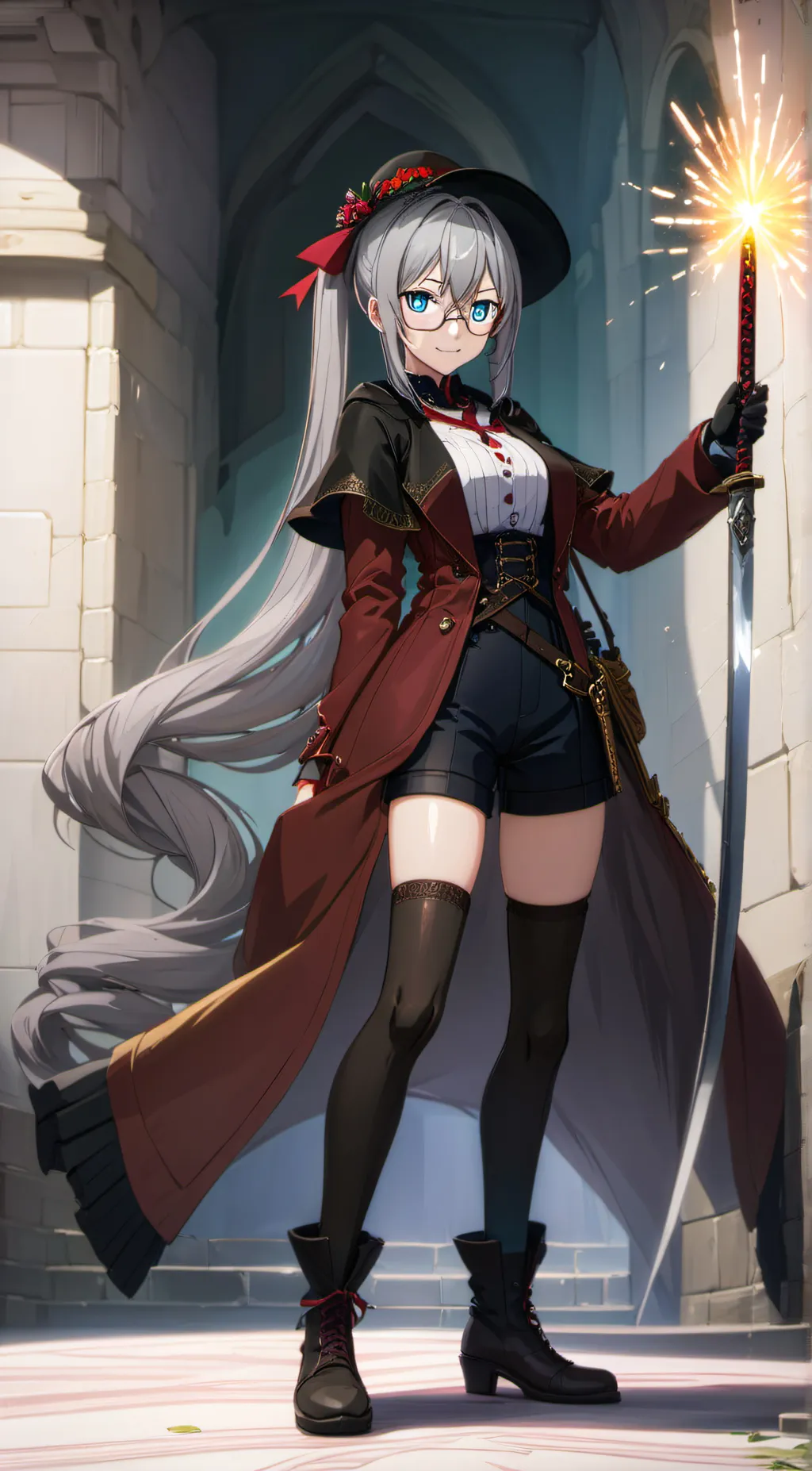 ai character: Sanya Smirnova background