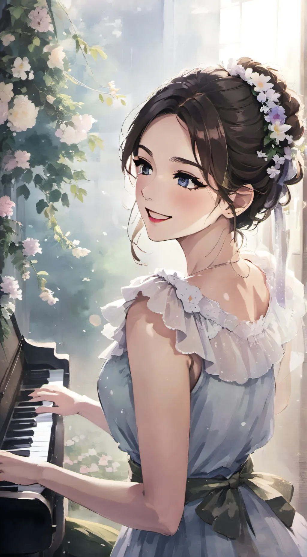 ai character: Kimberly  background