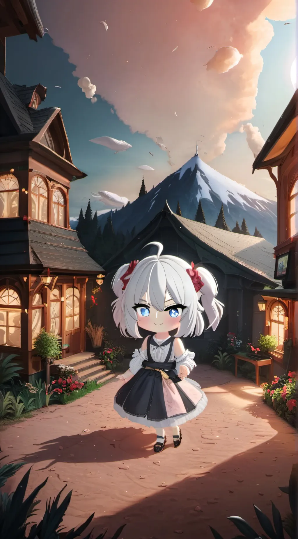 ai character: Baby fillian background