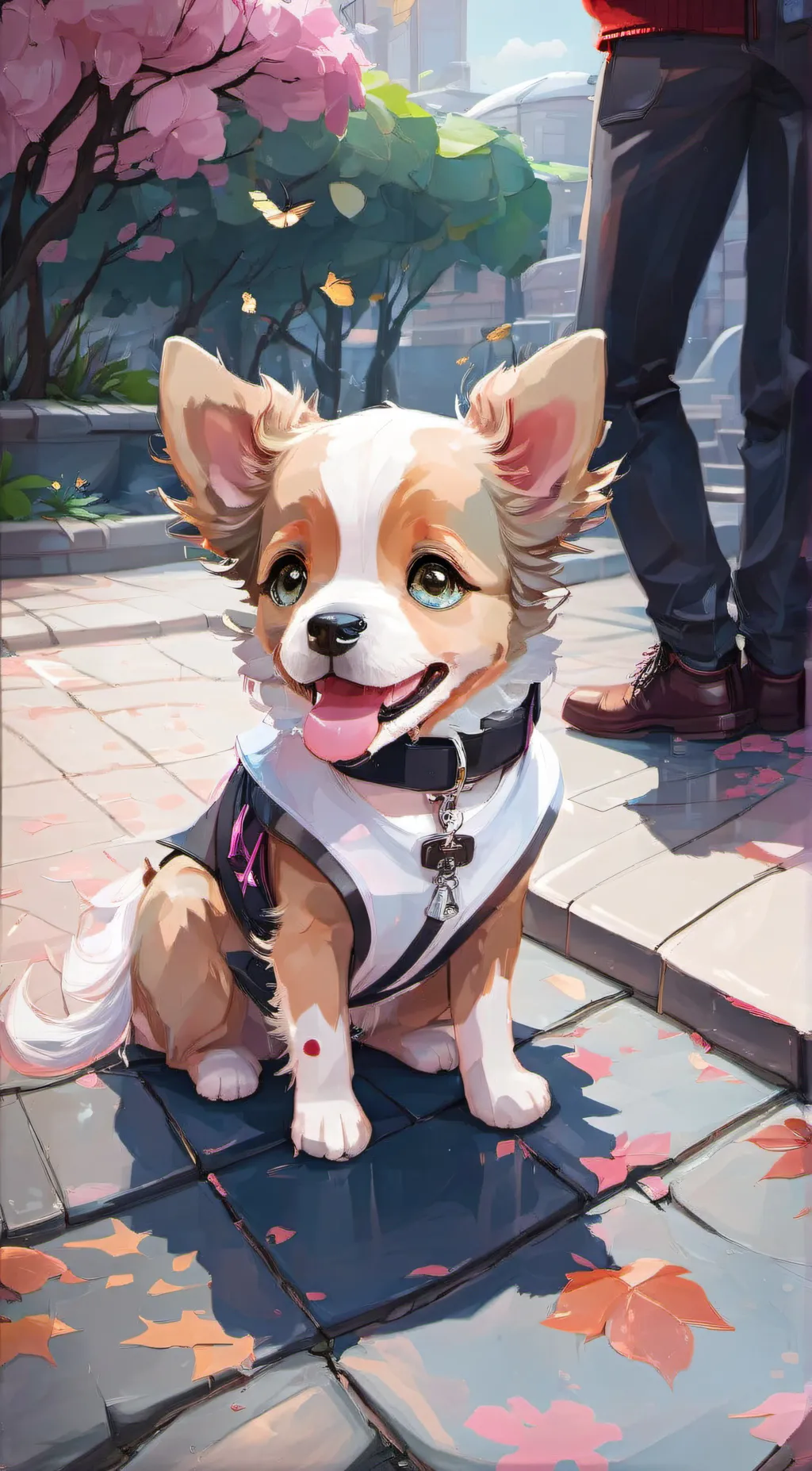 ai character: Yuì background