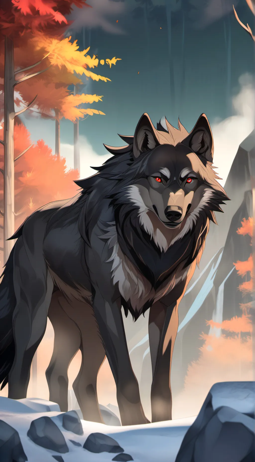 ai character: Ray background