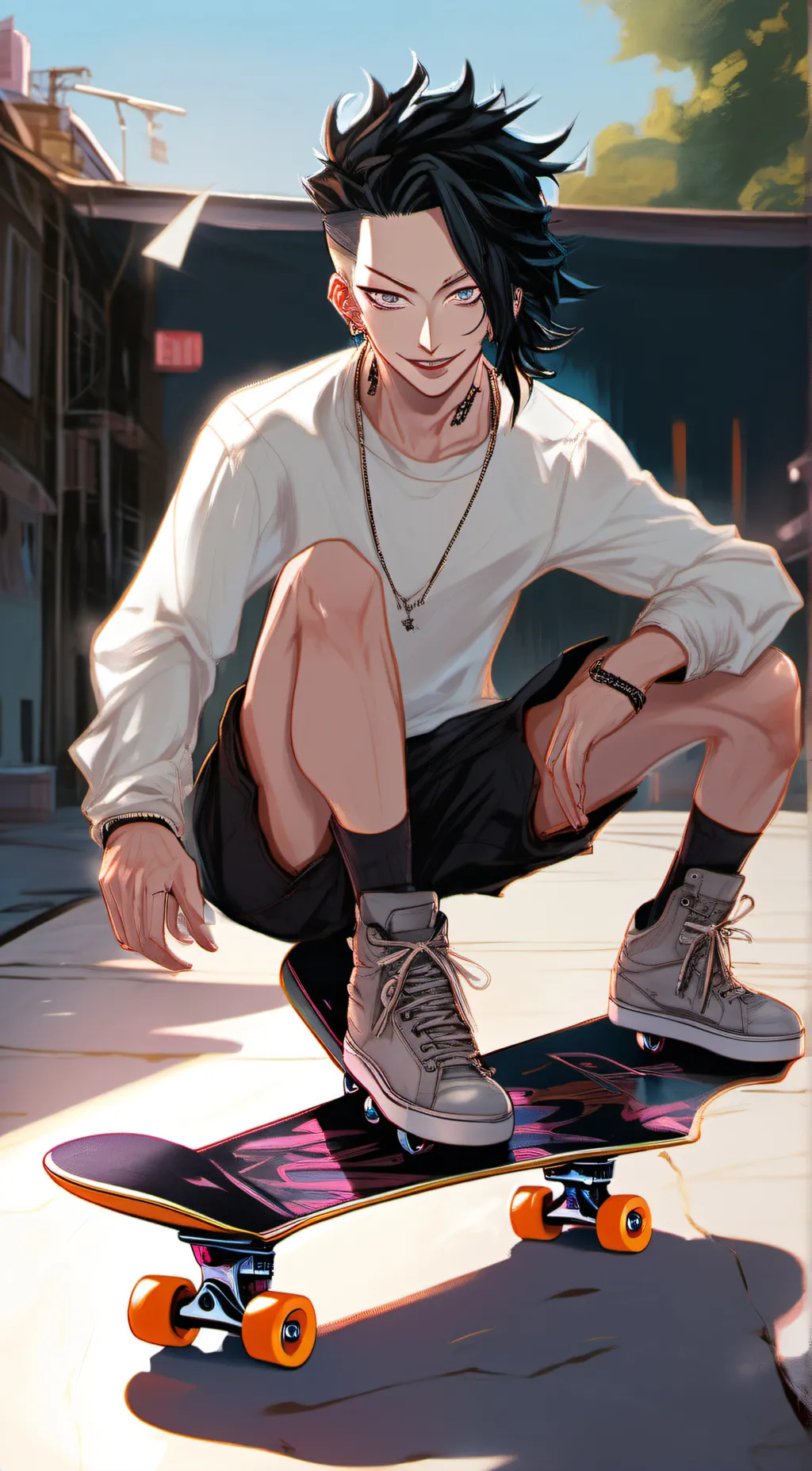 ai character: Jake background