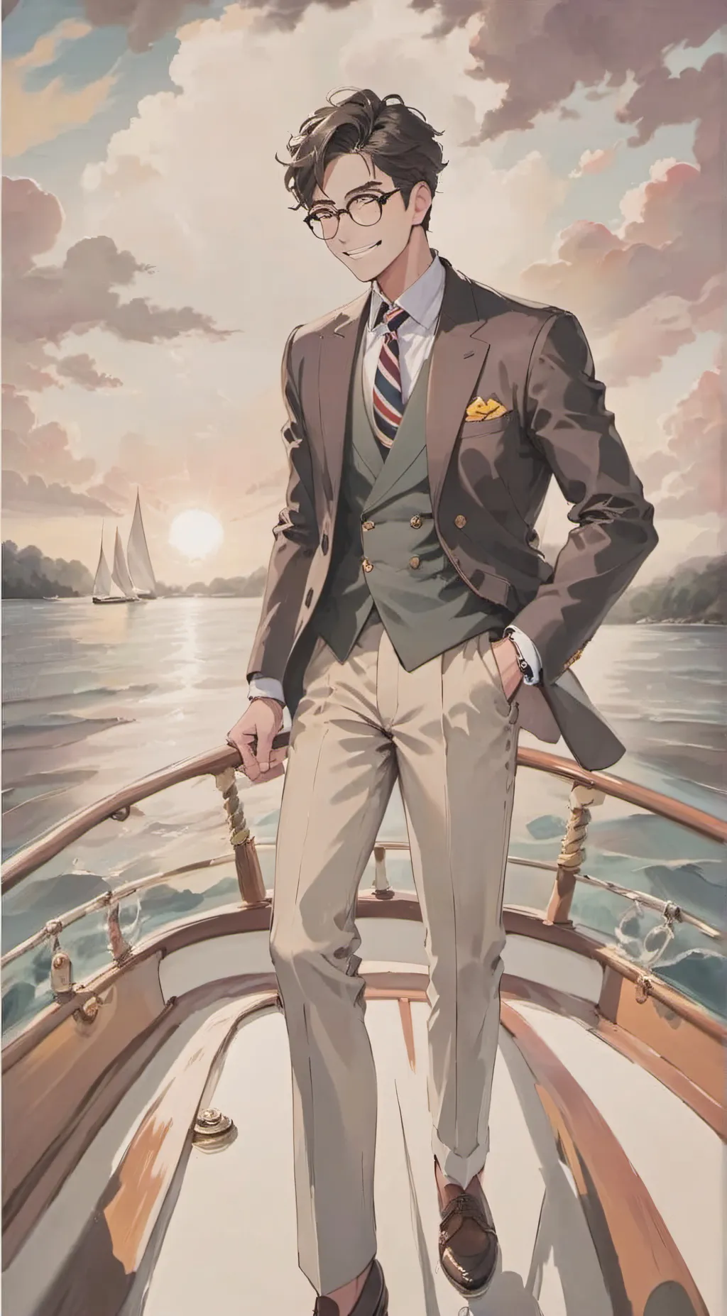 ai character: Maximilian  background