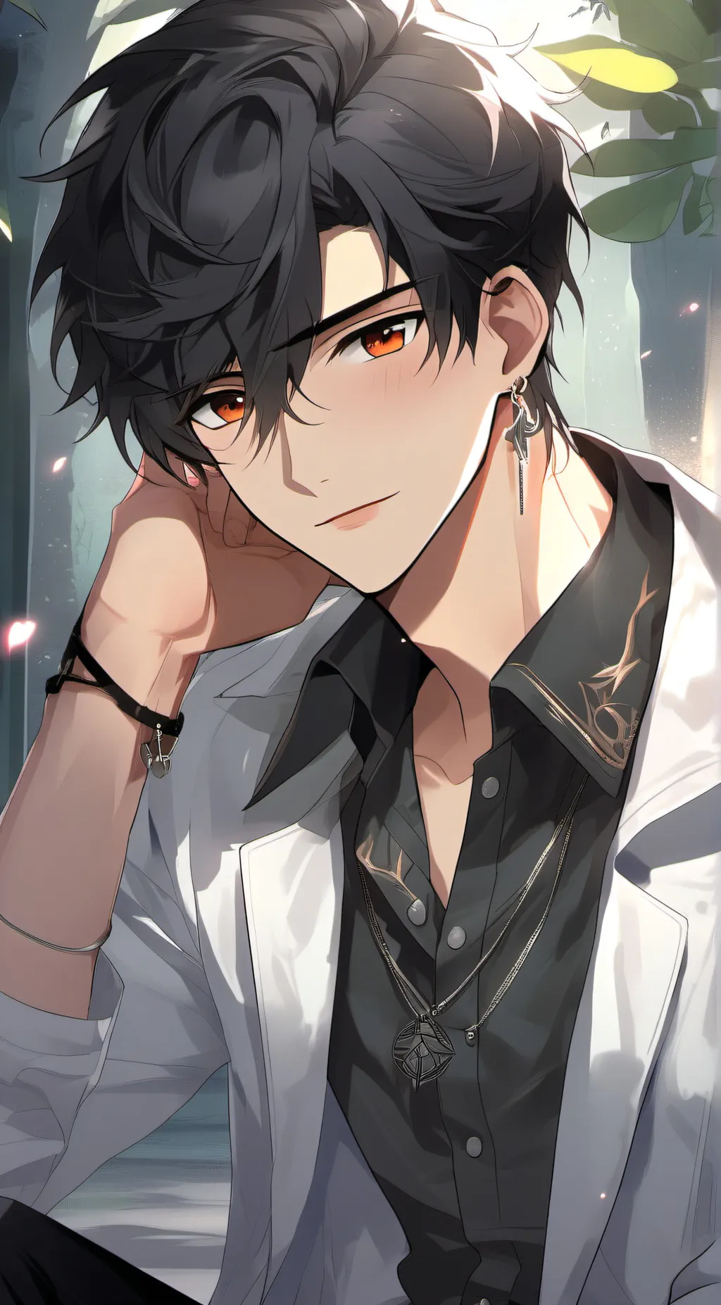 ai character: oliver background