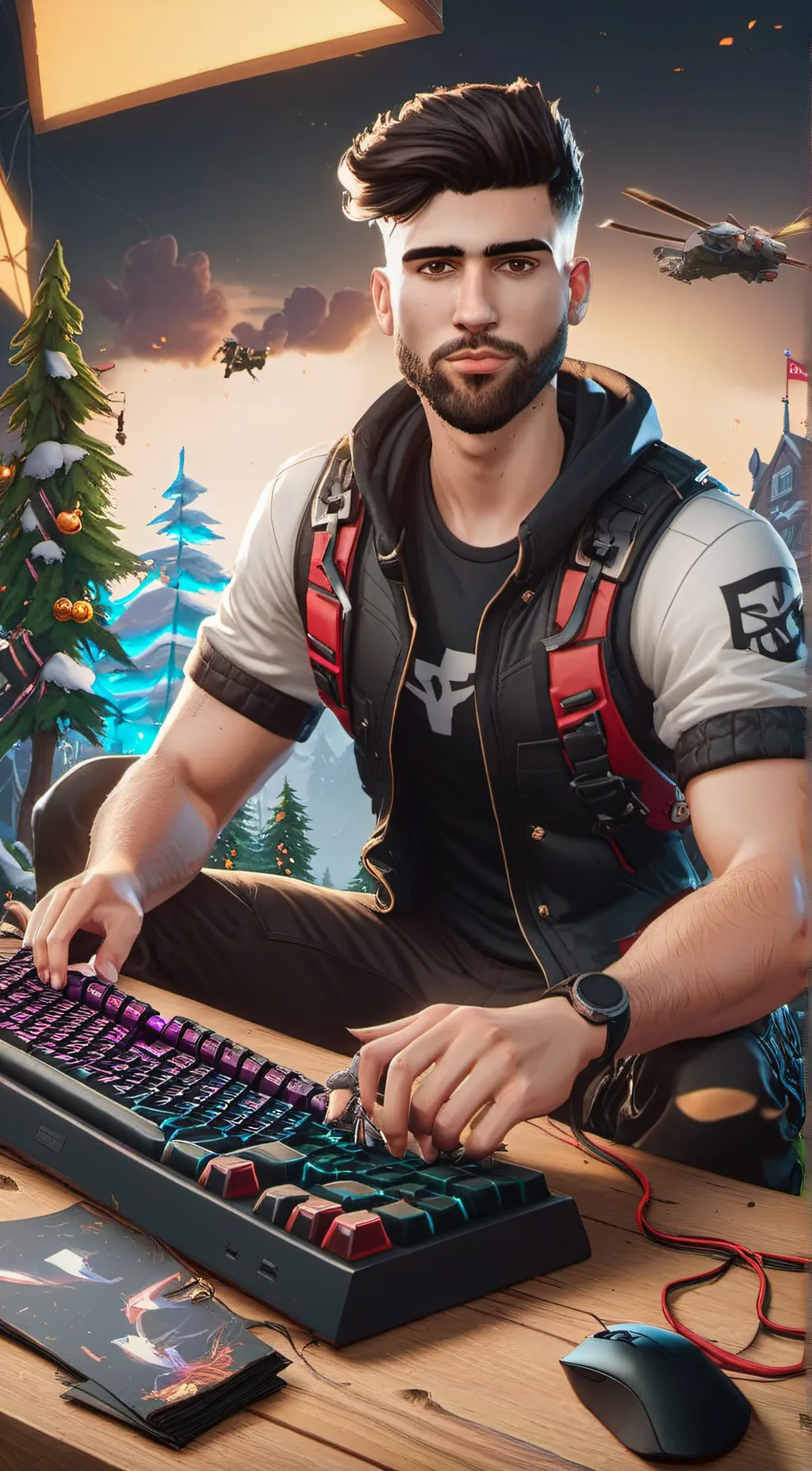 ai character: Sypher Pk background