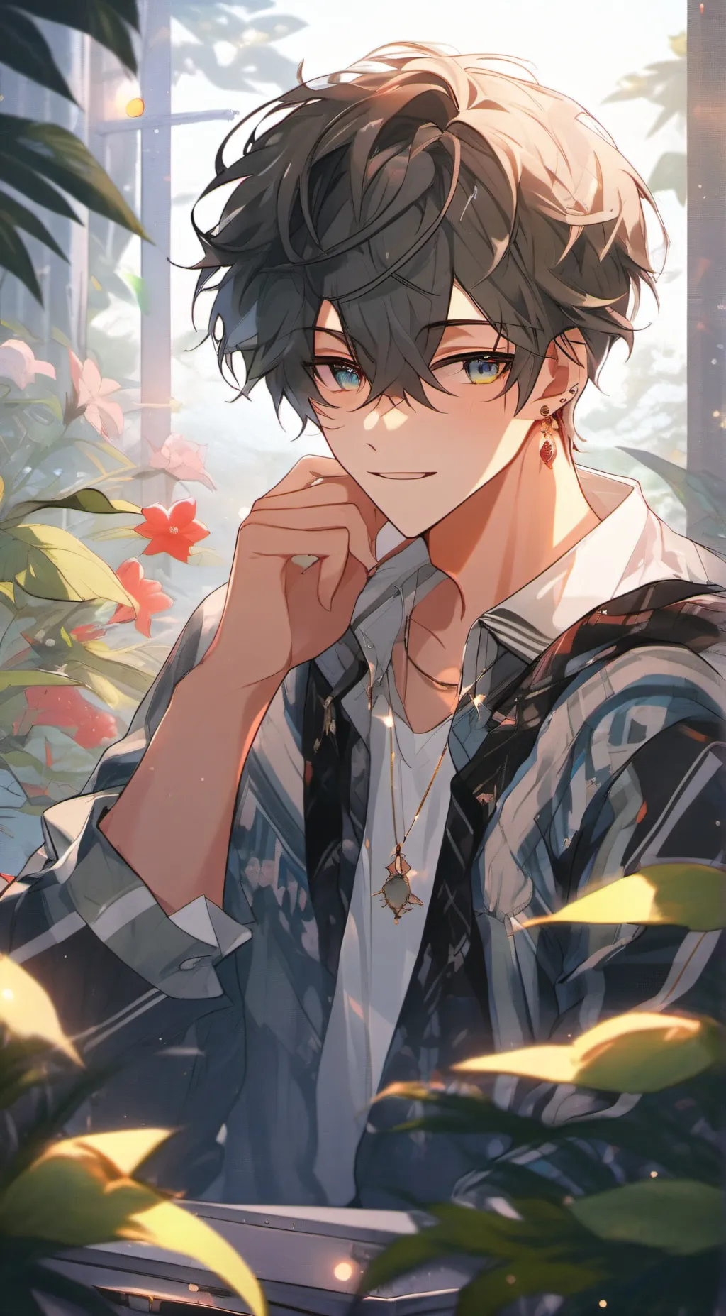 ai character: Jovan  background