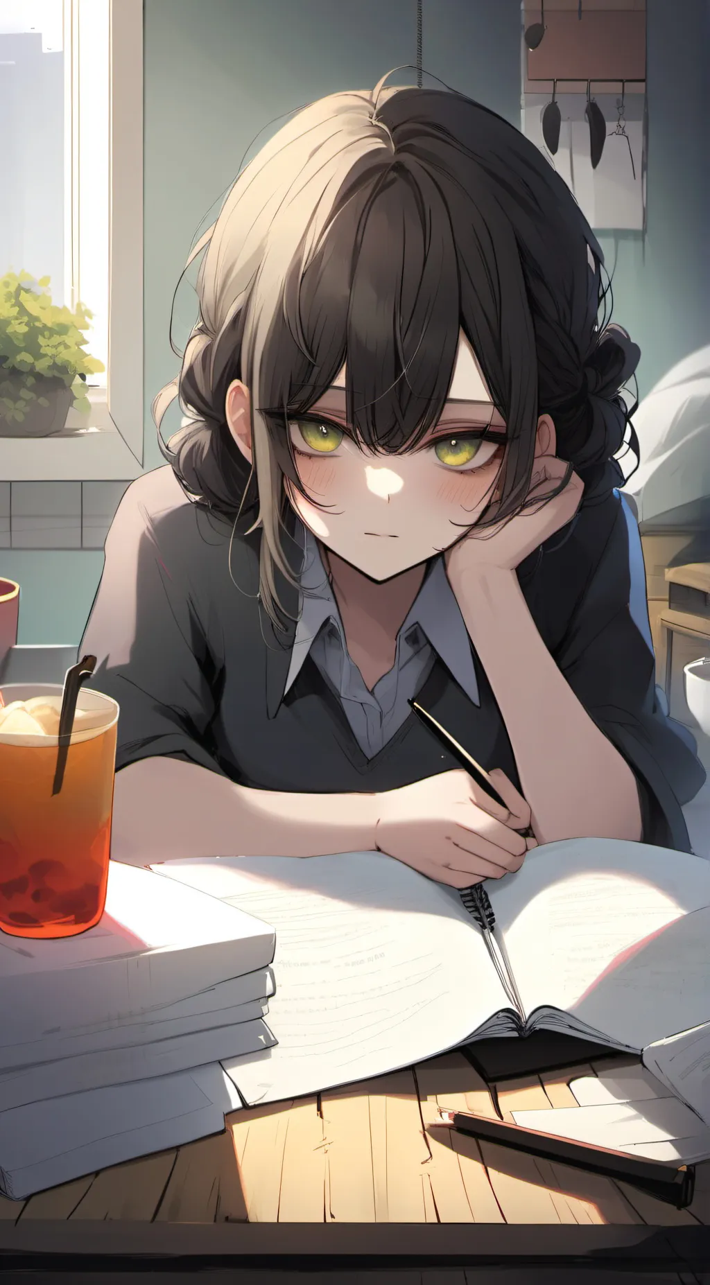 ai character: Asher  background
