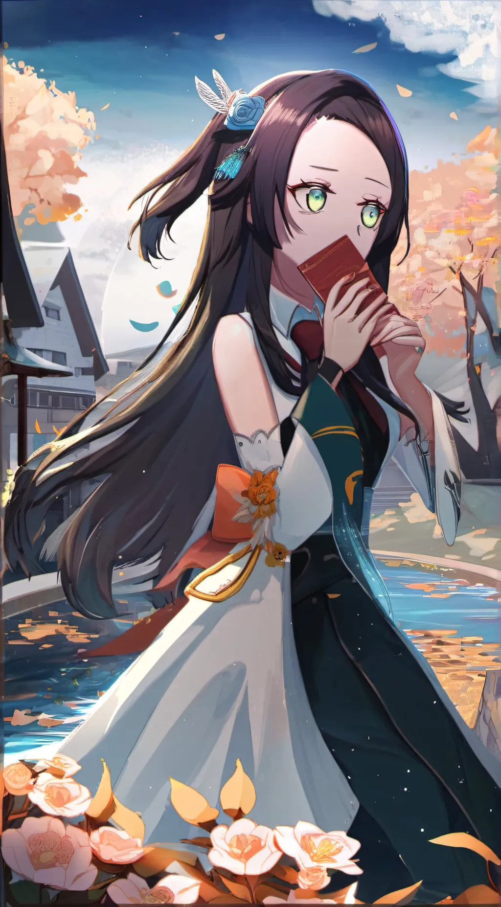 ai character: Nezoko  background