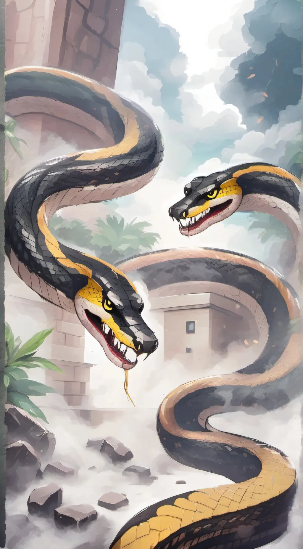 ai character: cobra kai background