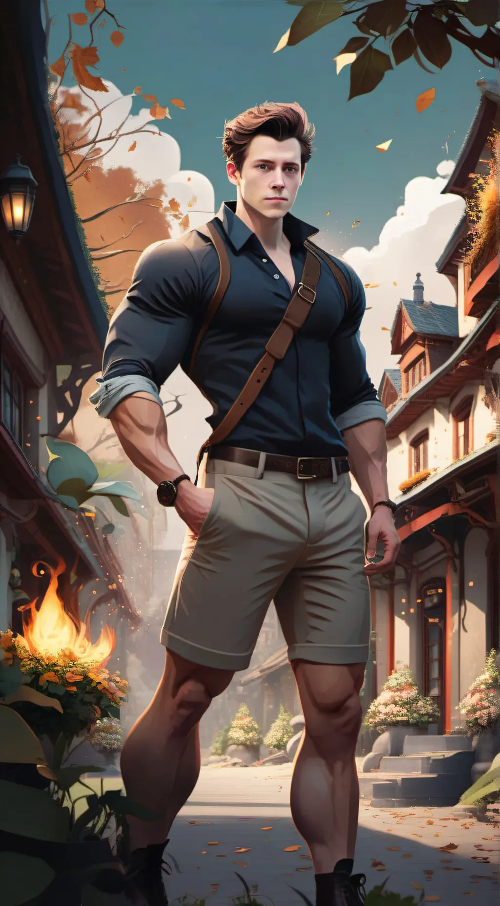 ai character: Max background