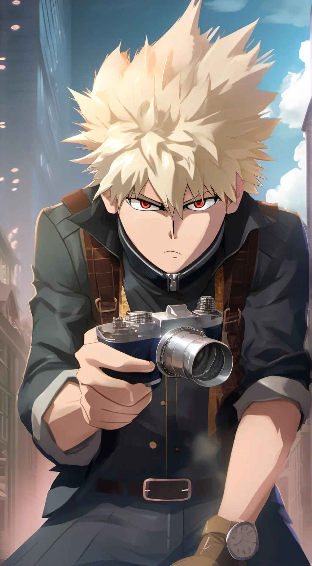 ai character: MHA class 1-A background