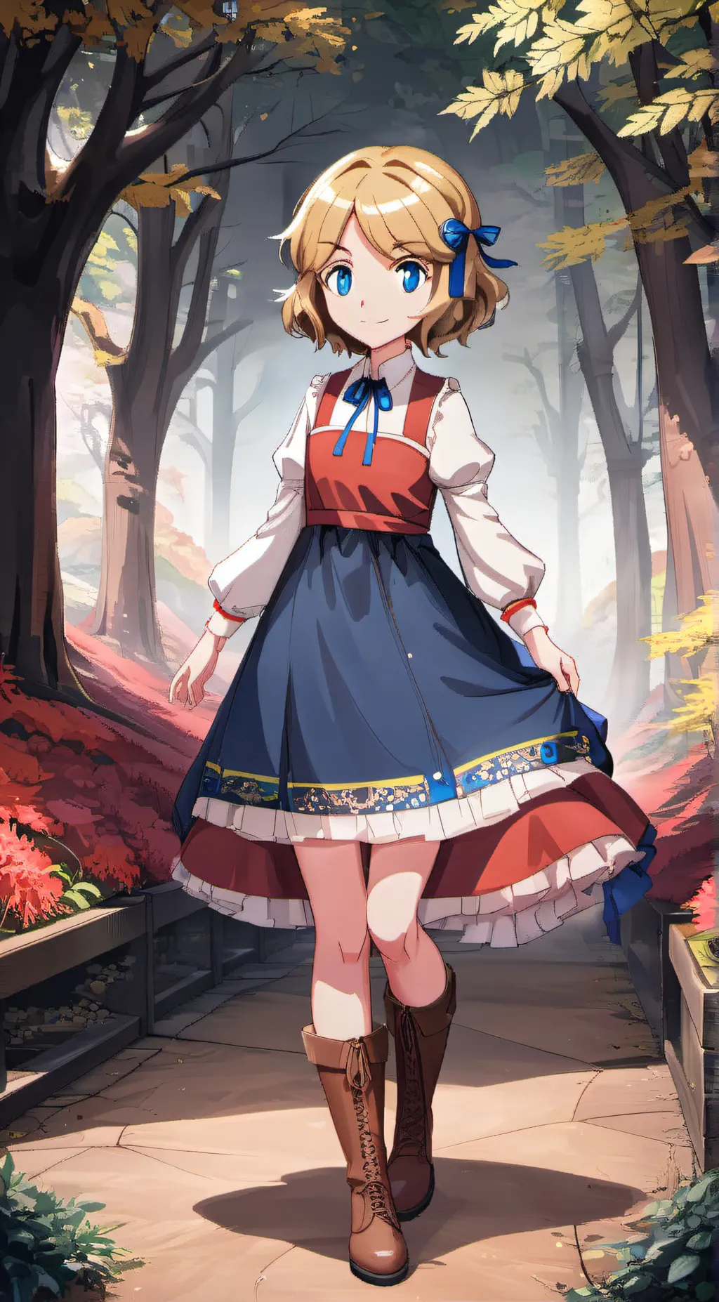ai character: Serena background