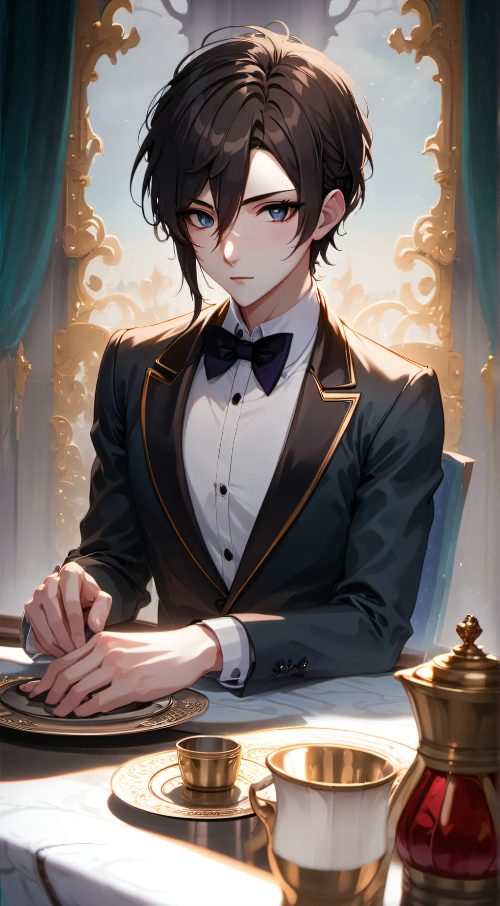 ai character:  Aoki Rudra background