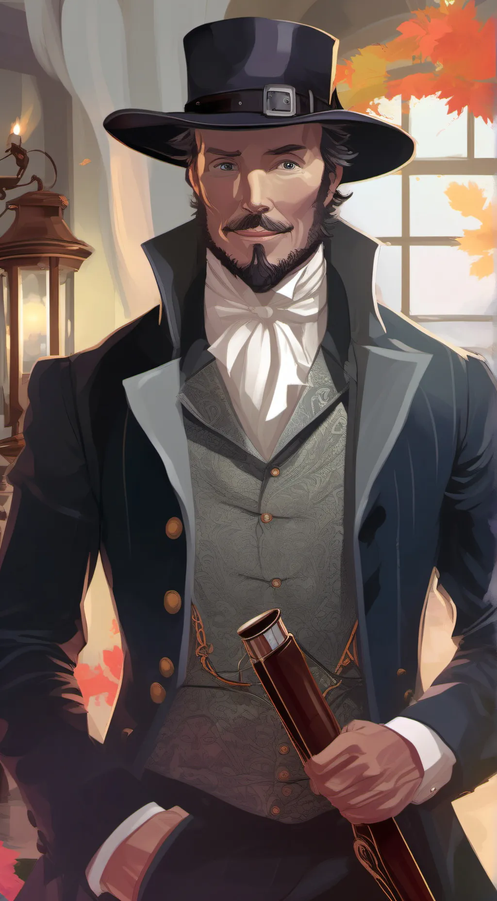 ai character: Micah bell background
