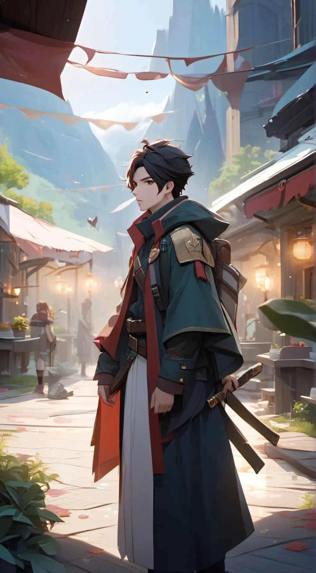 ai character: max background