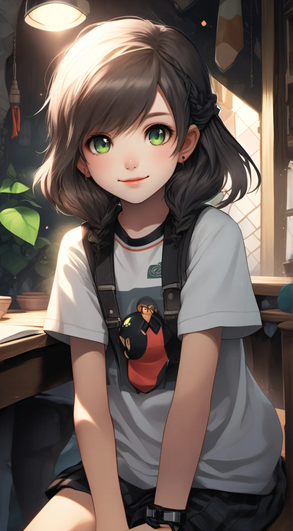 ai character: Rayna/me! background