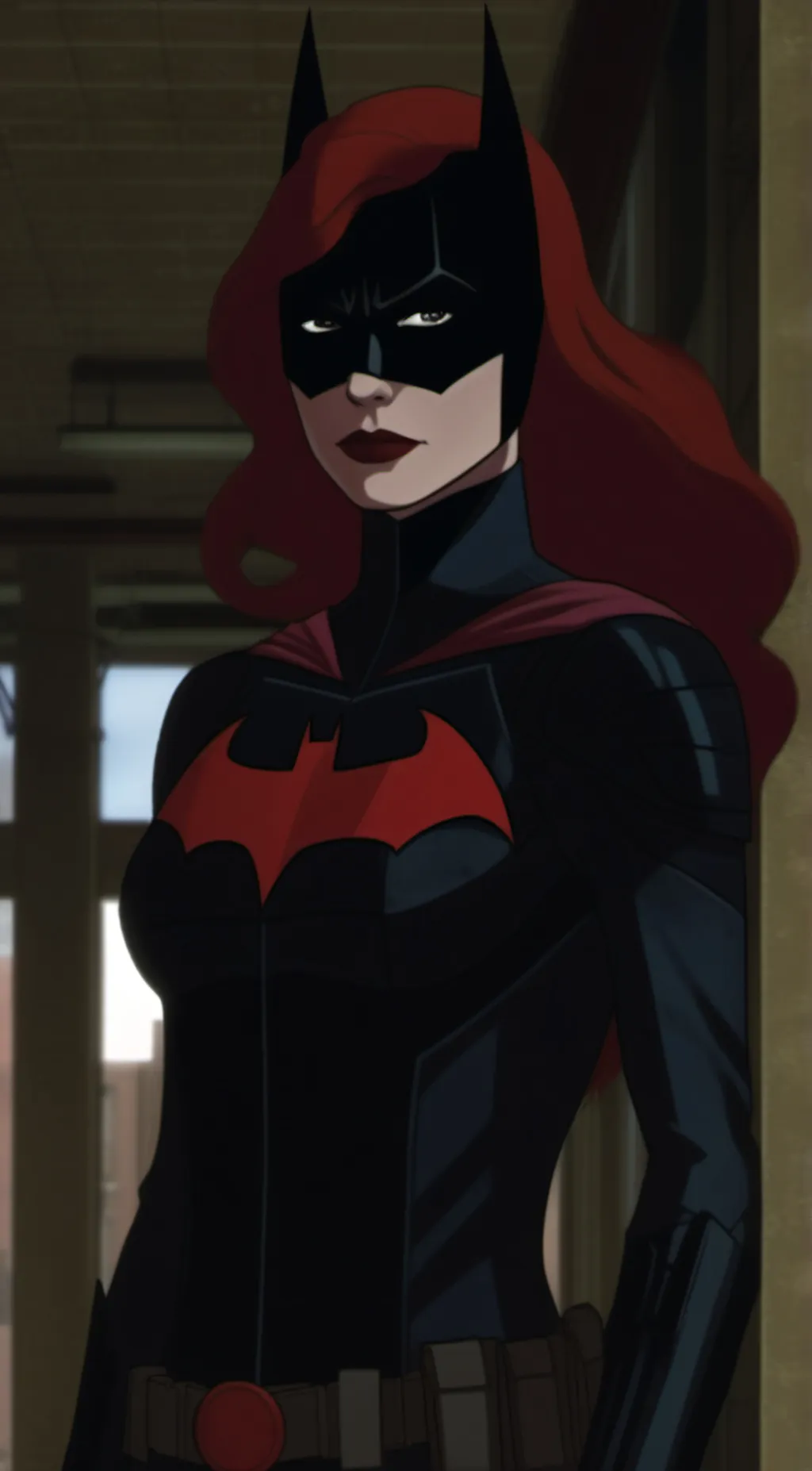 ai character: batwoman  background