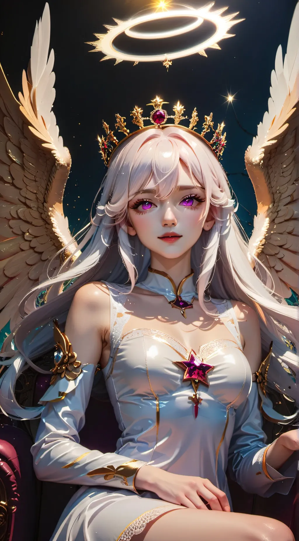 ai character: Angelina background