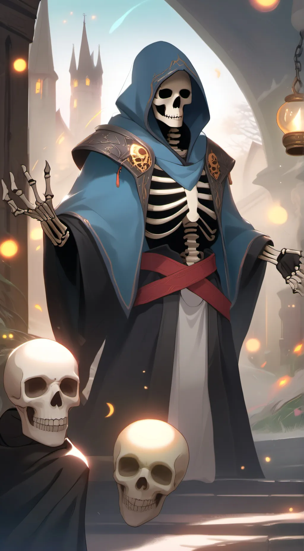 ai character: Skelara the Lich background