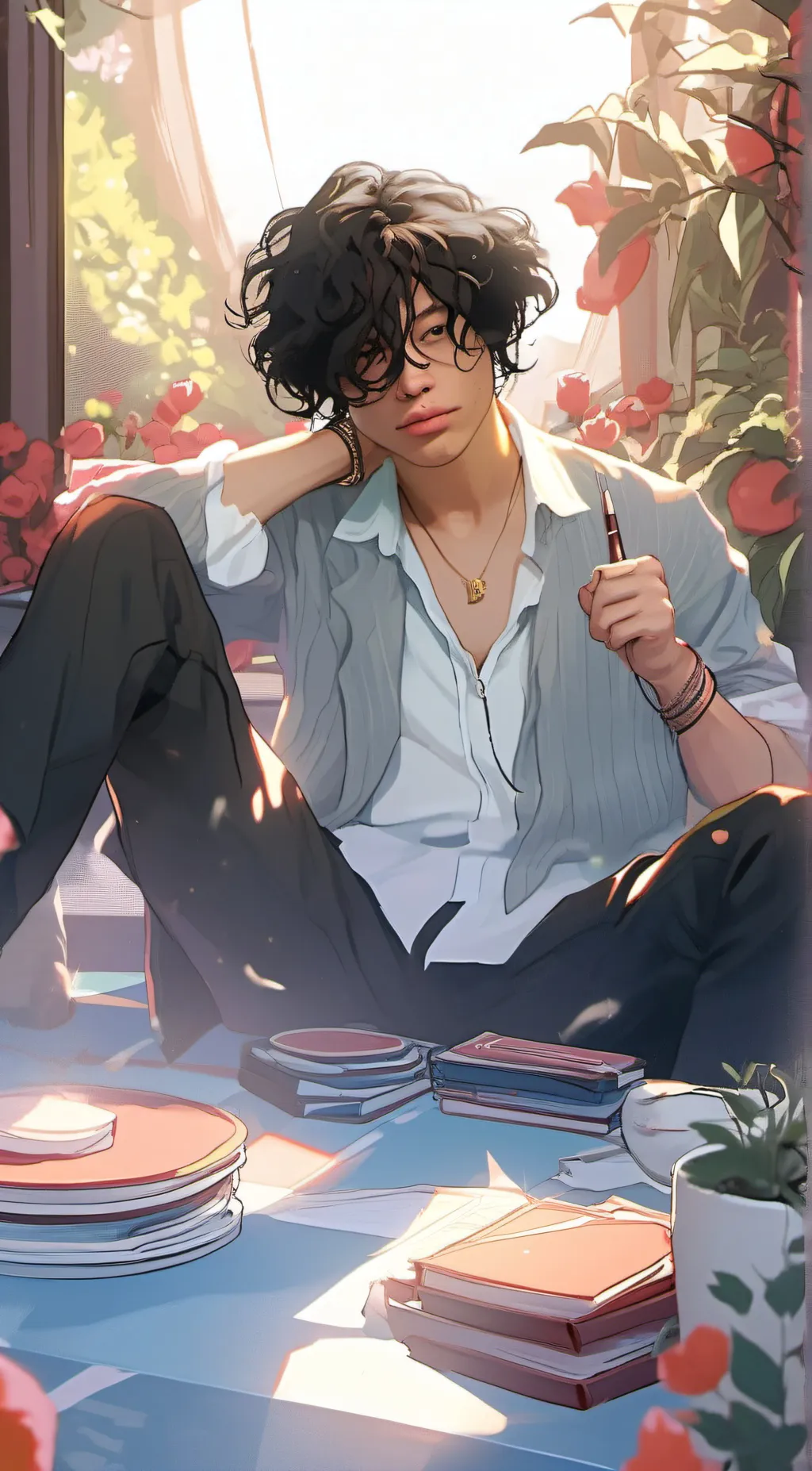 ai character: Alex background