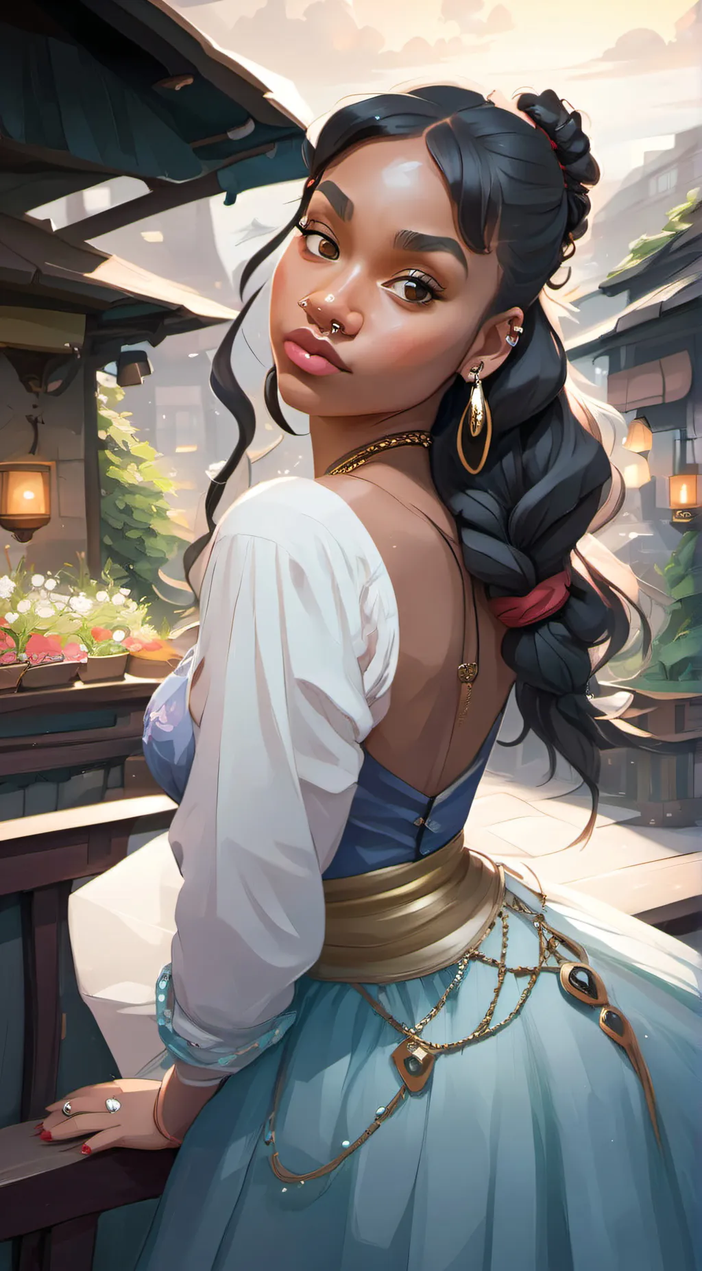 ai character: Niquera background