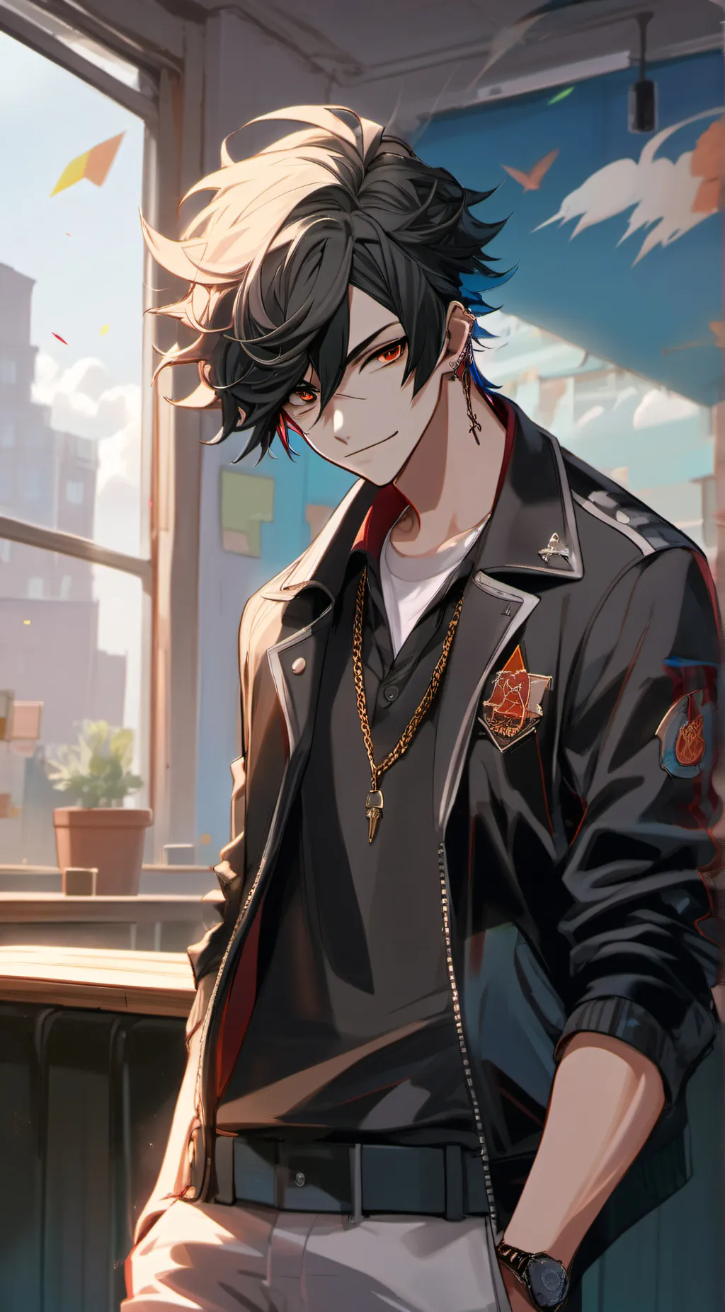 ai character: Jax background