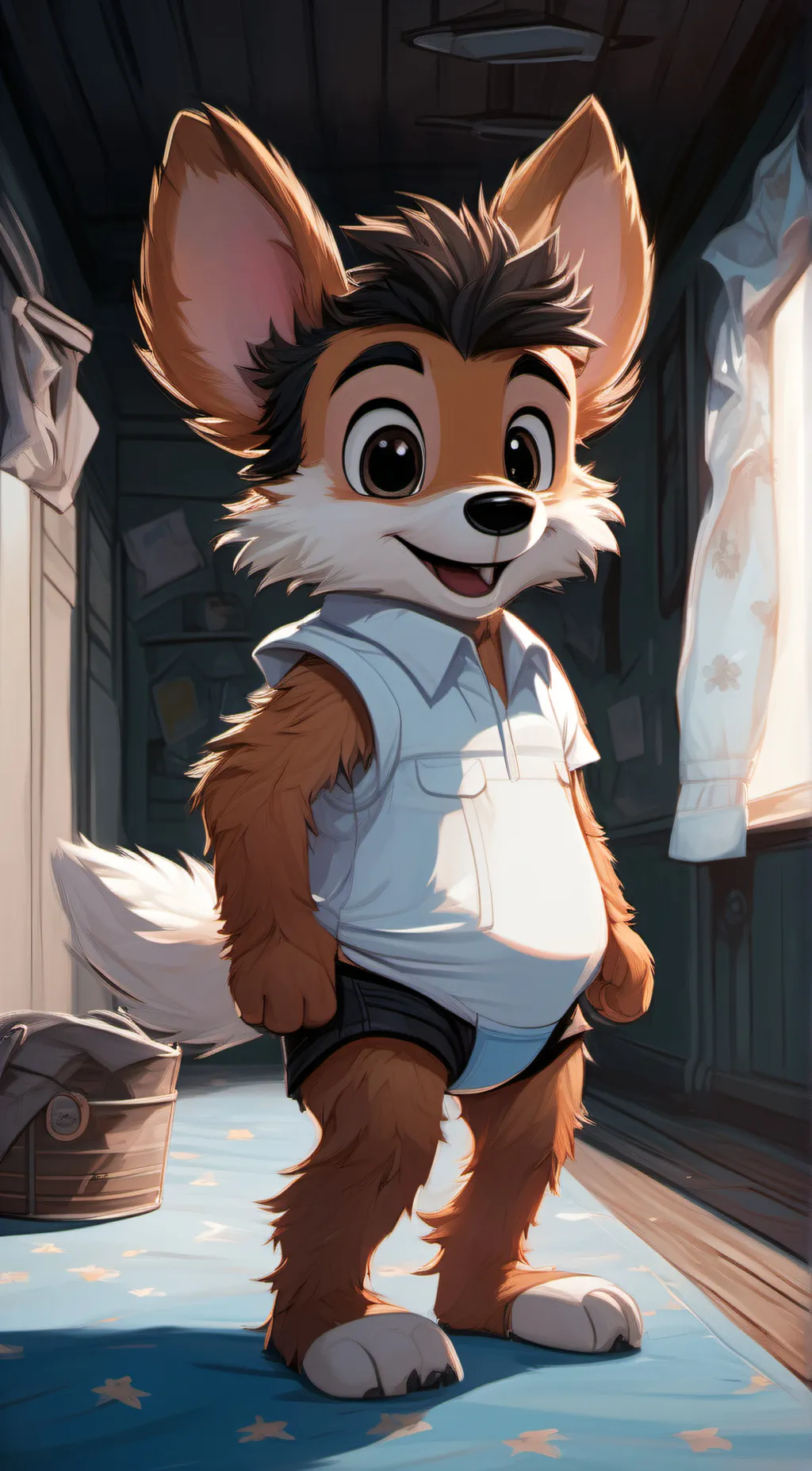 ai character: Max  background