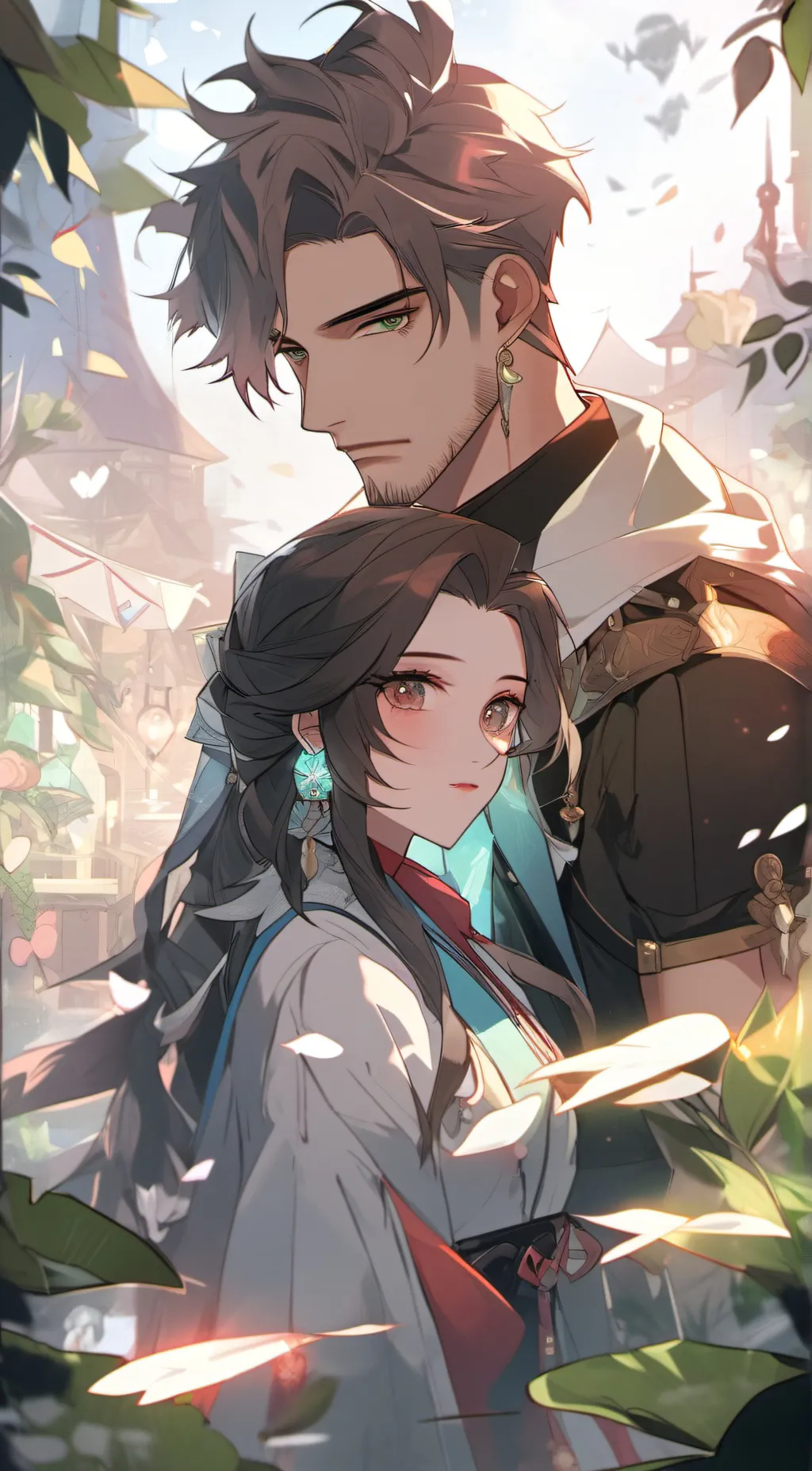 ai character: mia and leo background