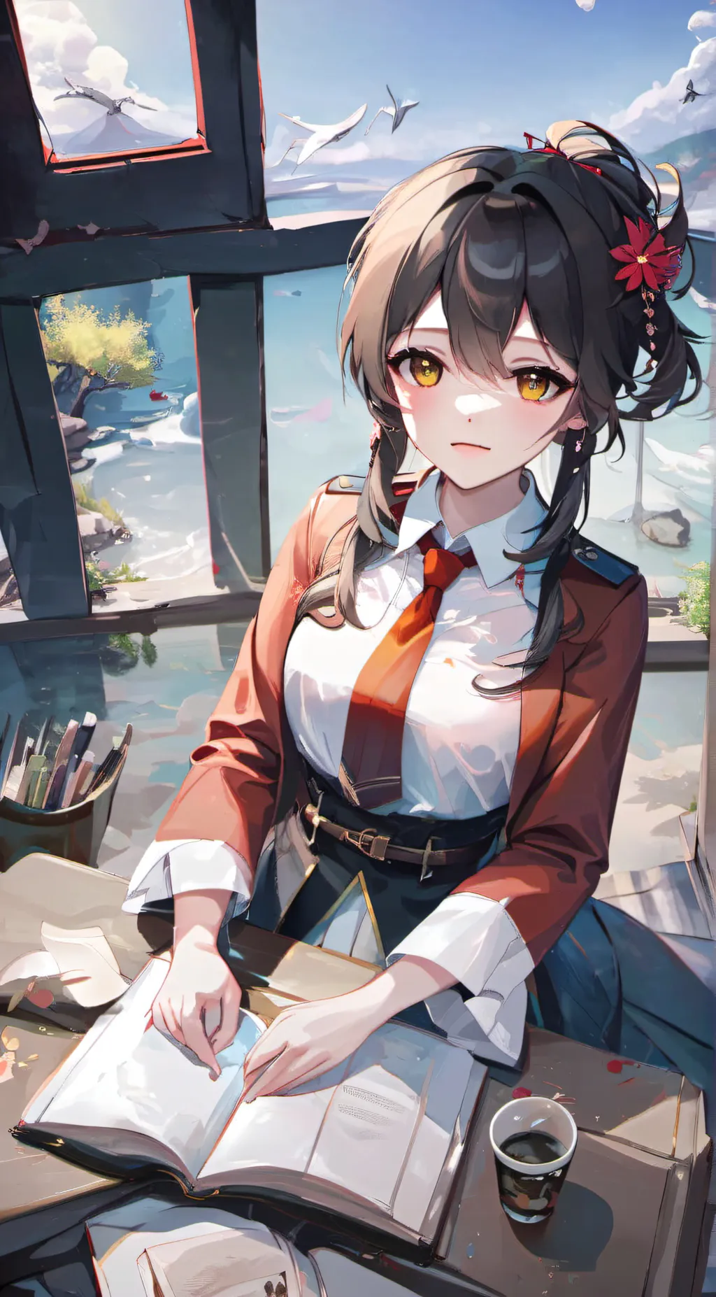 ai character: Kate background