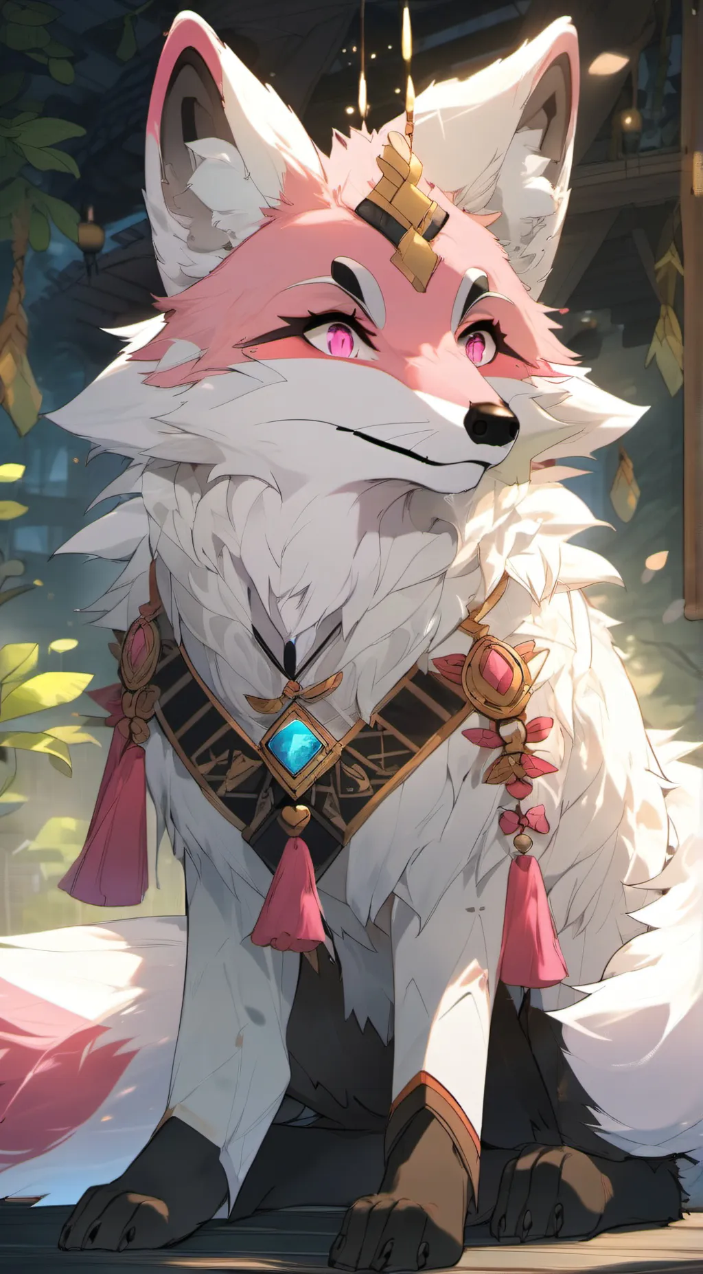 ai character: lilly background